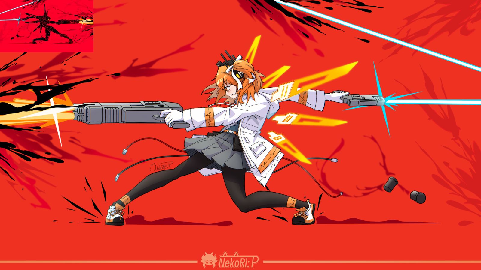 【委托】#ULTRAKILL# ×#足立零#头像同人高清图