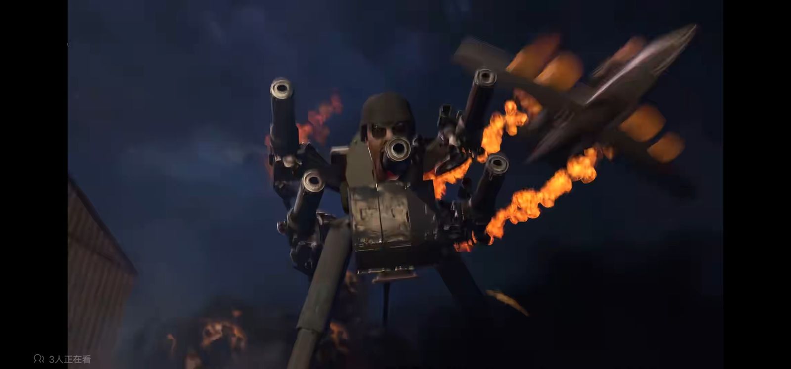 蜘蛛激光长腿泰坦马桶头像同人高清图