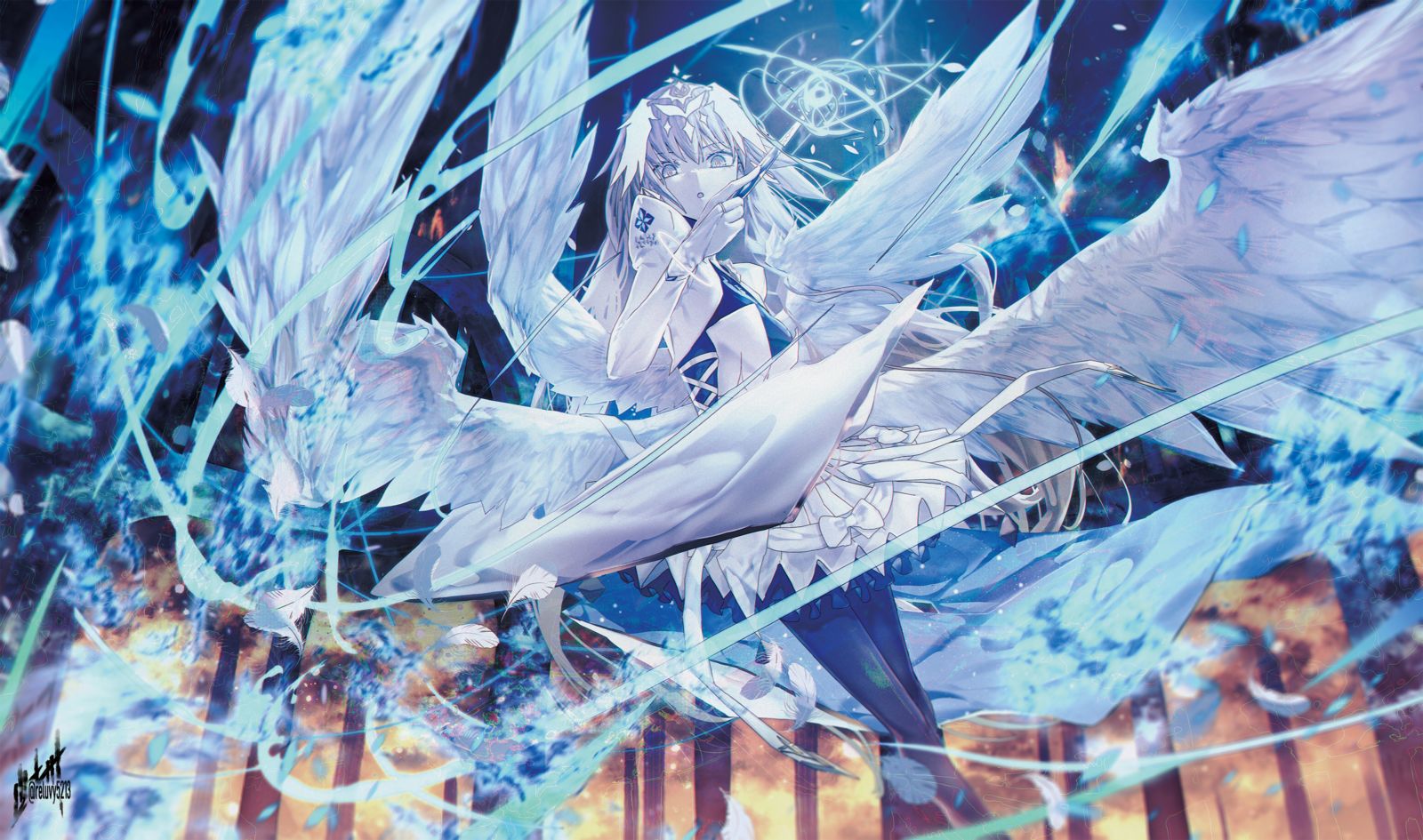 絶対の代行者插画图片壁纸