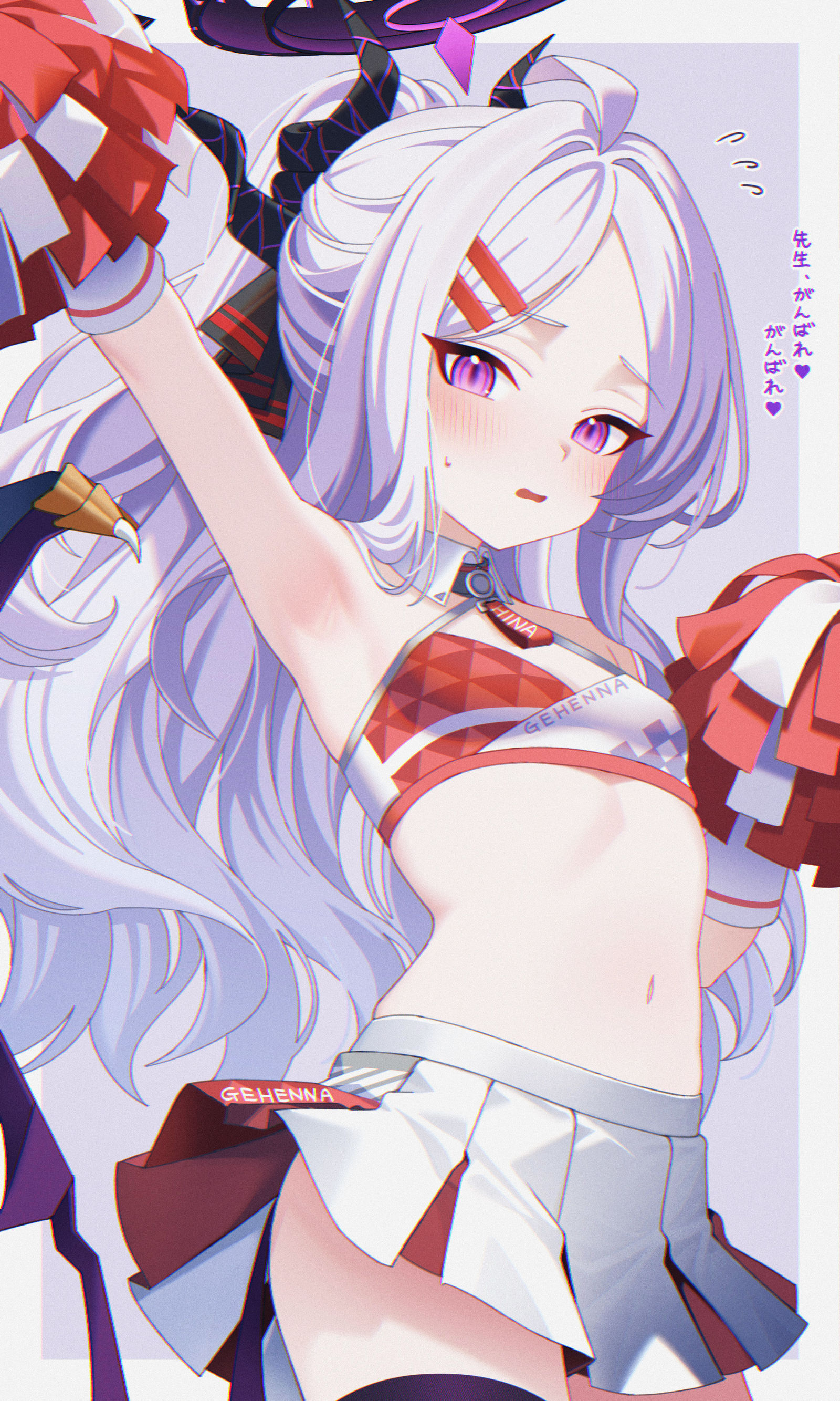 空崎ヒナ插画图片壁纸