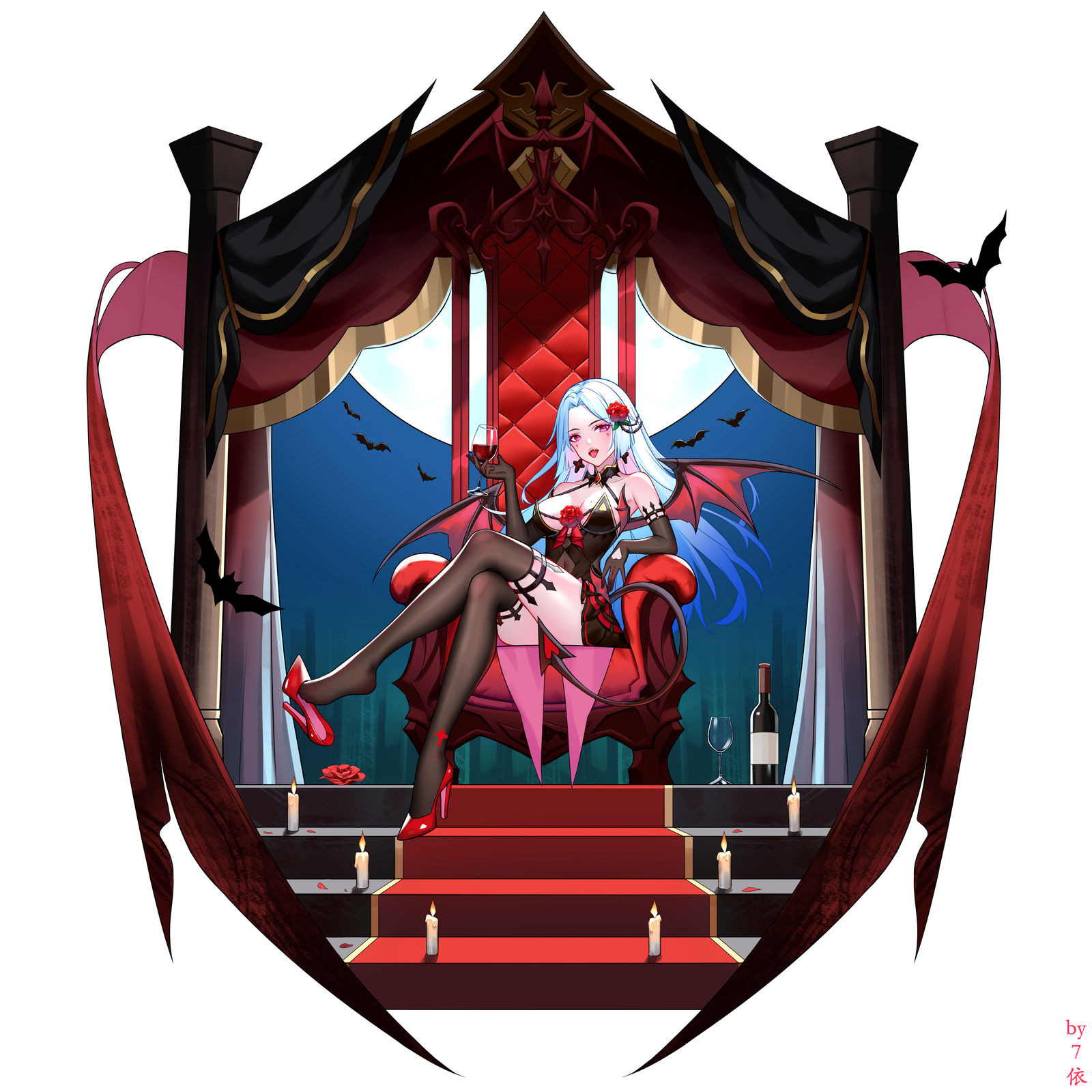 吸血鬼🧛🏻‍♀️头像同人高清图