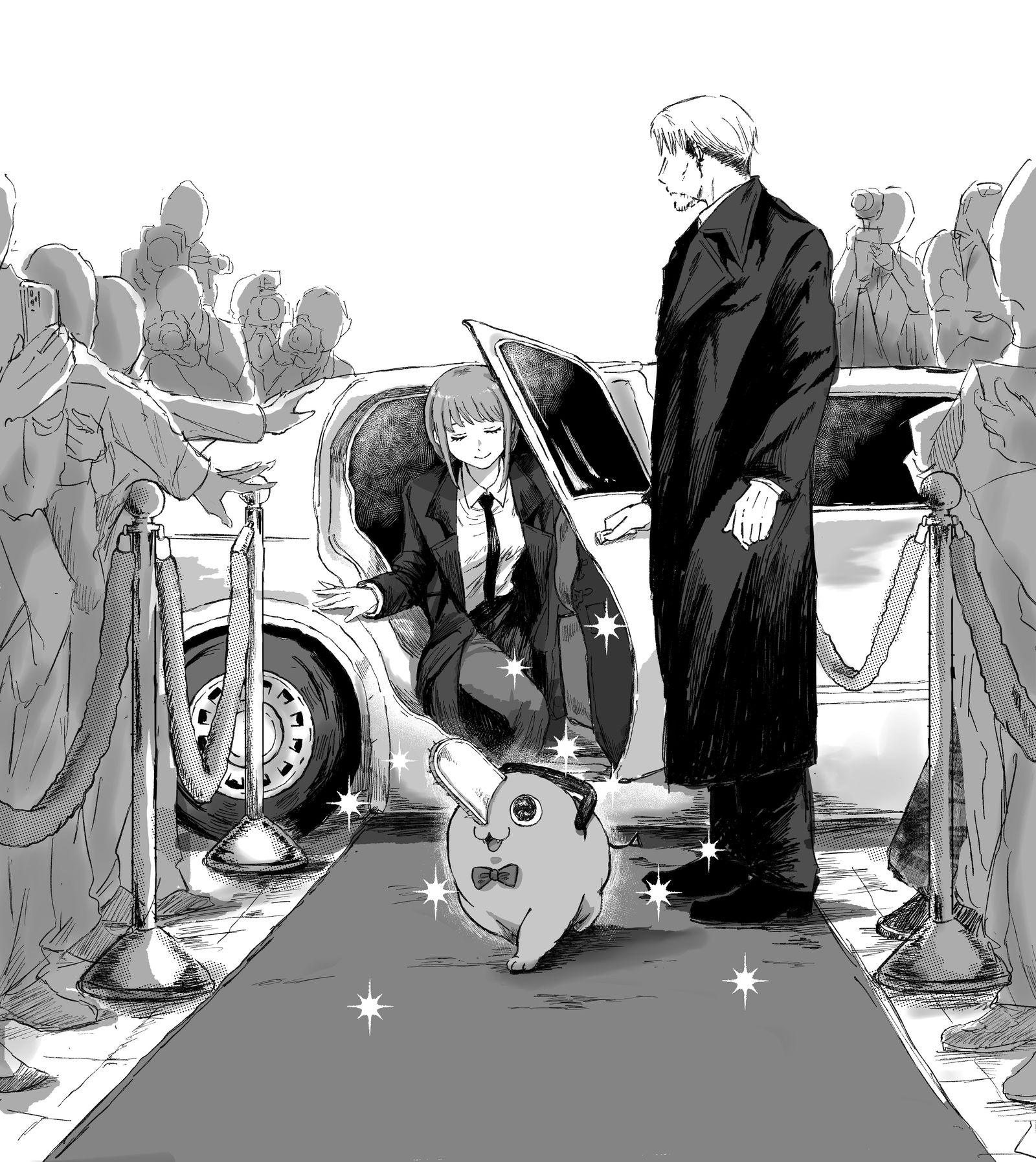 チェンソーまとめ插画图片壁纸