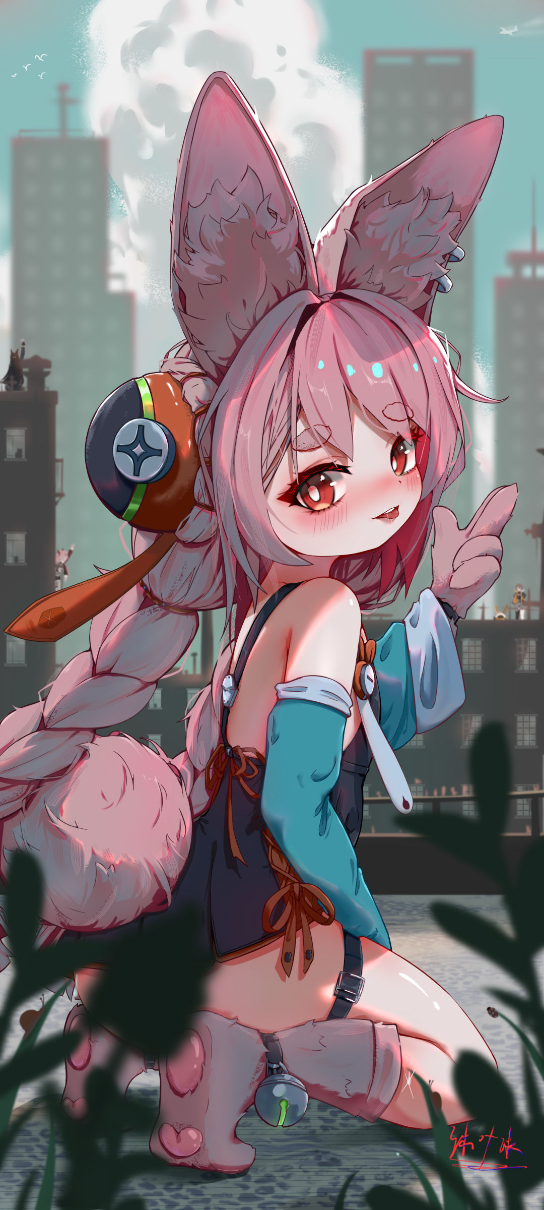 照小姐~兔兔可爱捏~●ｖ●插画图片壁纸