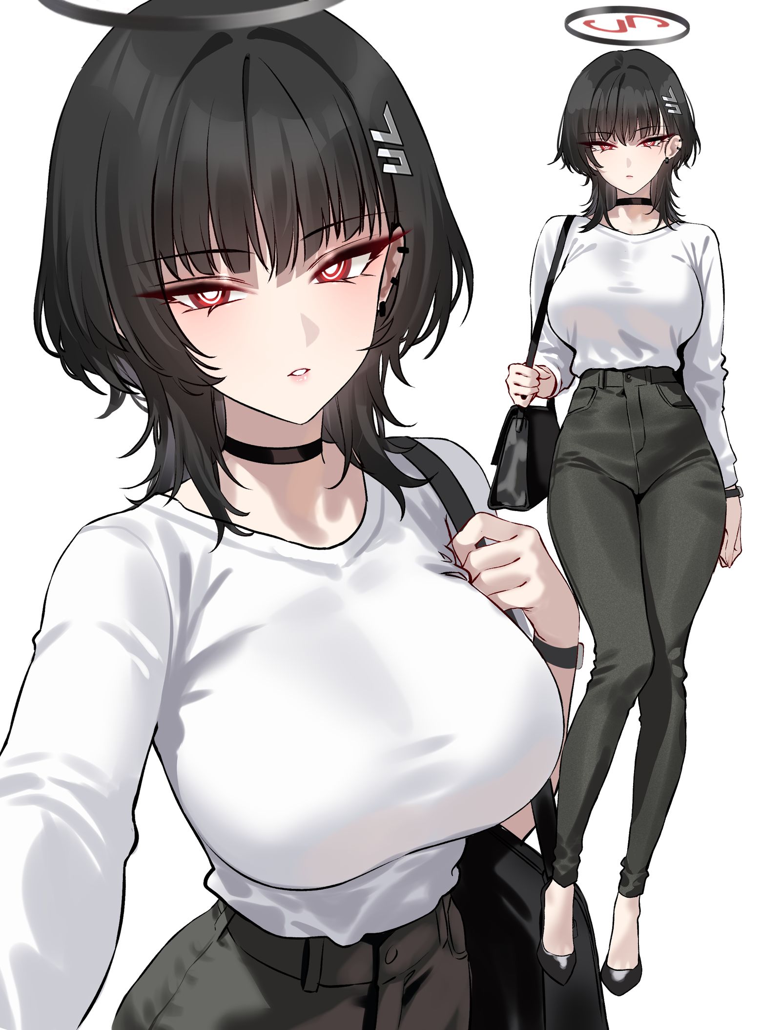 rio wolf cut插画图片壁纸