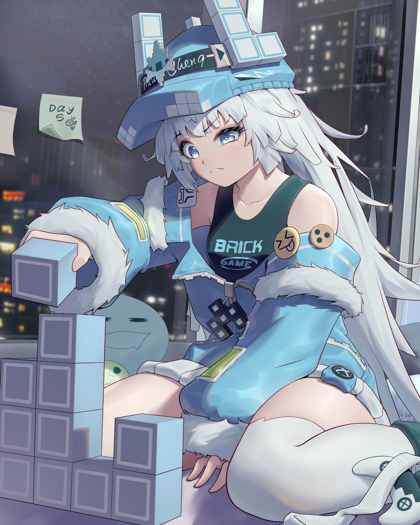 原创角色插画插画图片壁纸