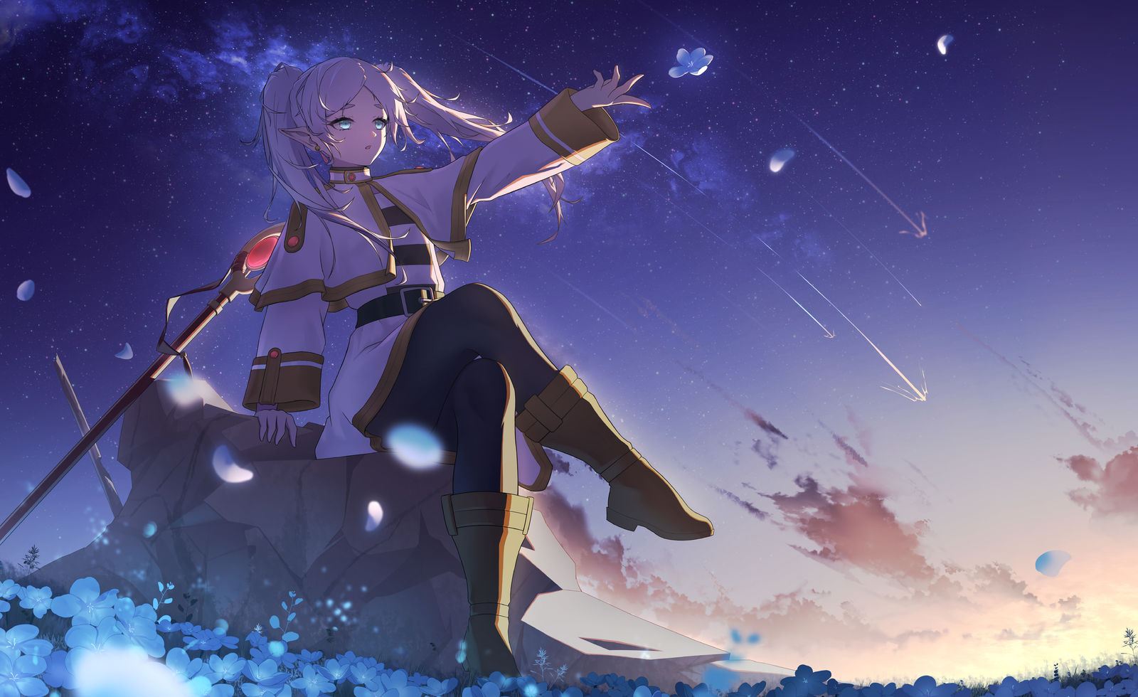 芙莉莲同人插图-插画葬送的芙丽莲