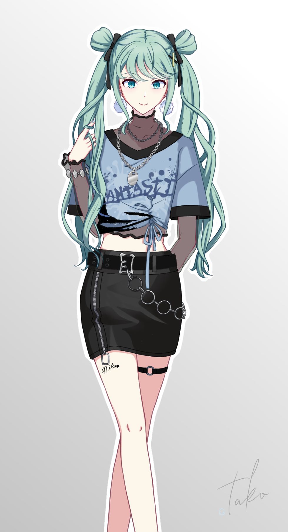 街道のミク头像同人高清图