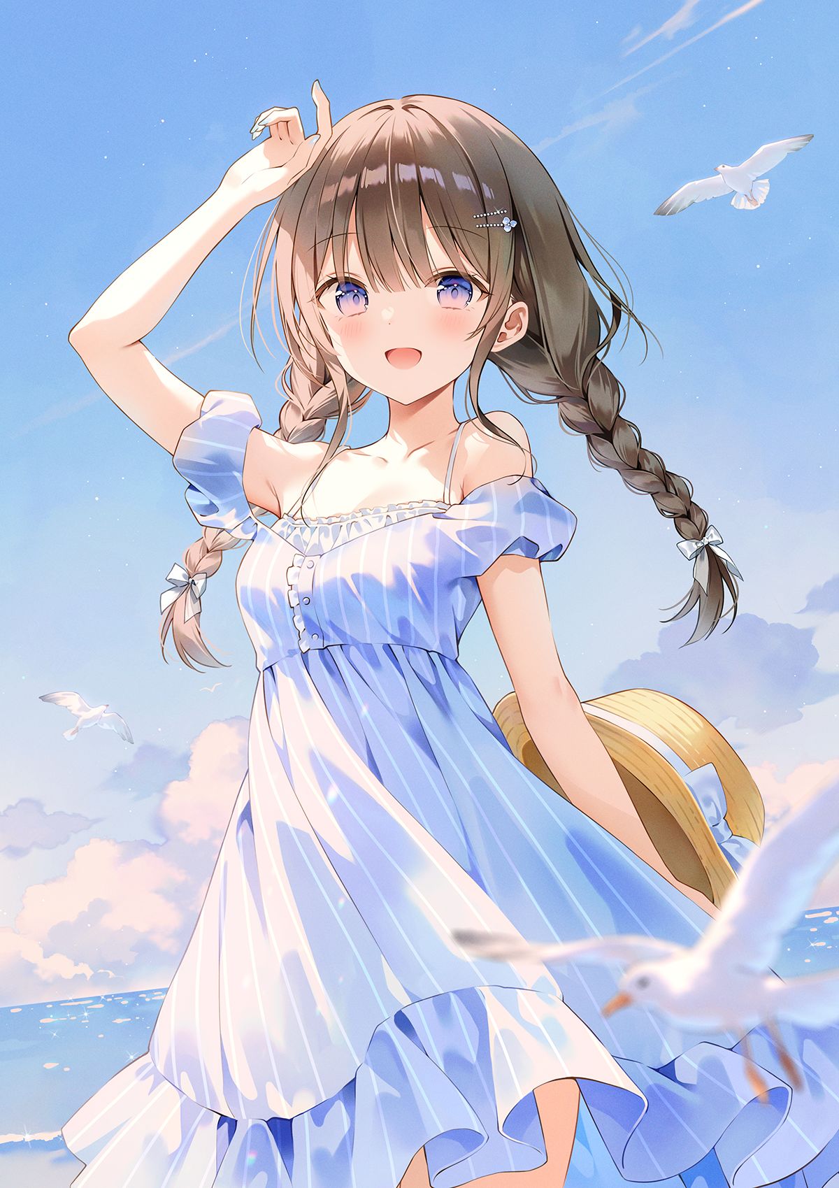 End of summer插画图片壁纸