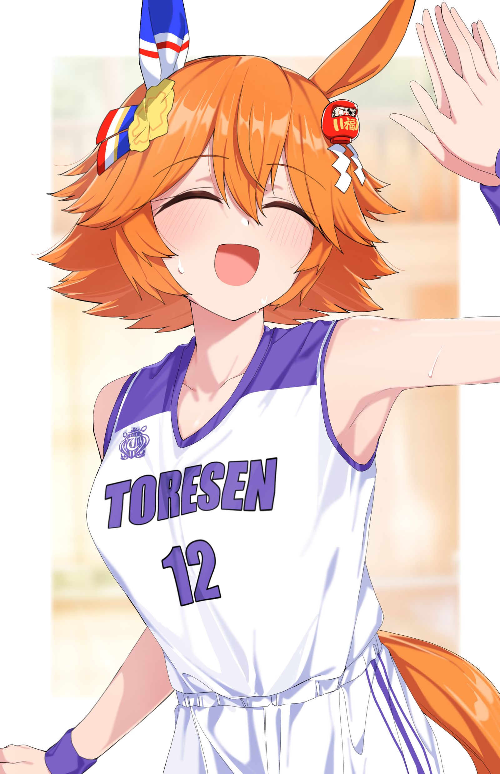 バスケフクちゃん插画图片壁纸