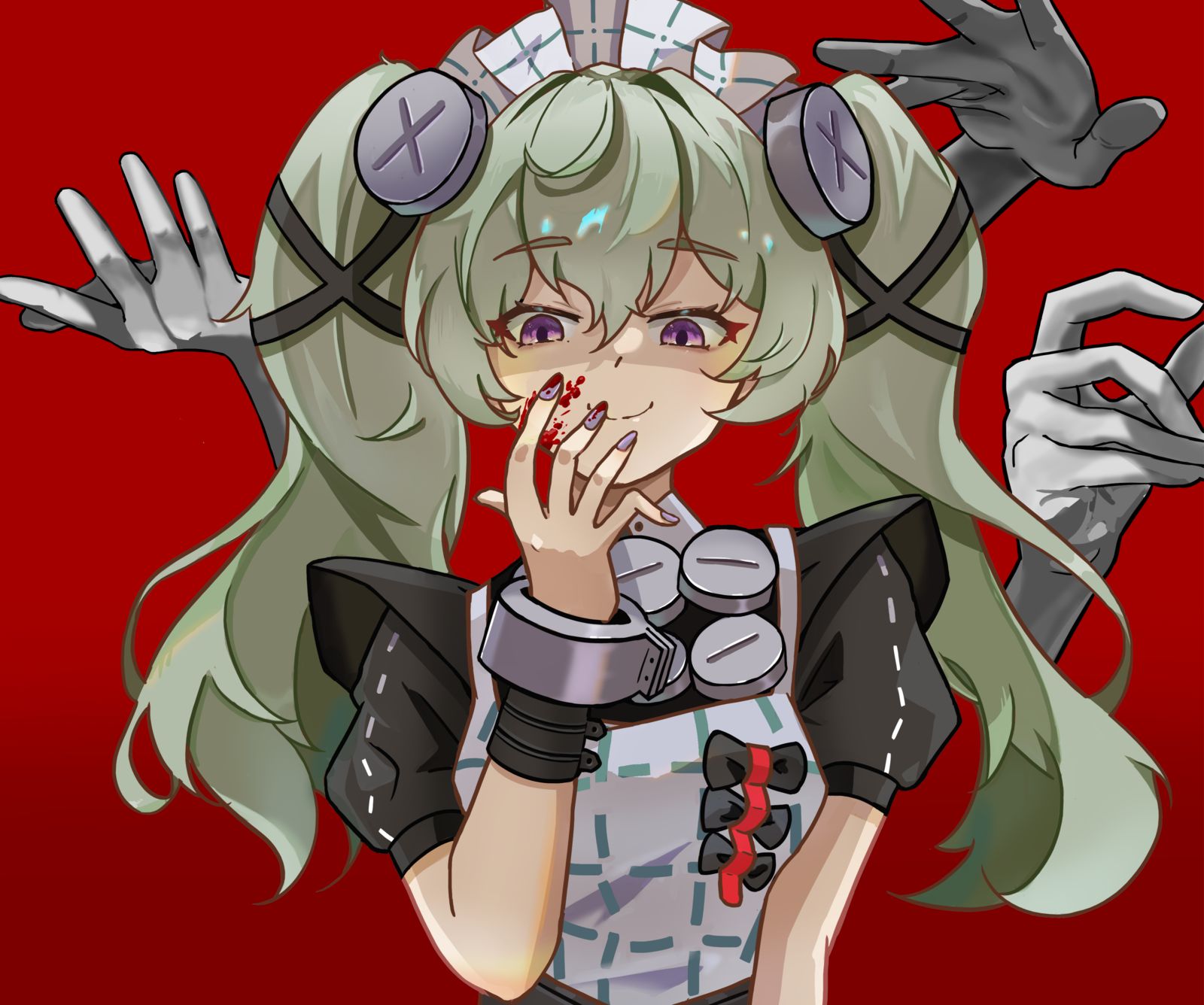 堕入黑暗插画图片壁纸