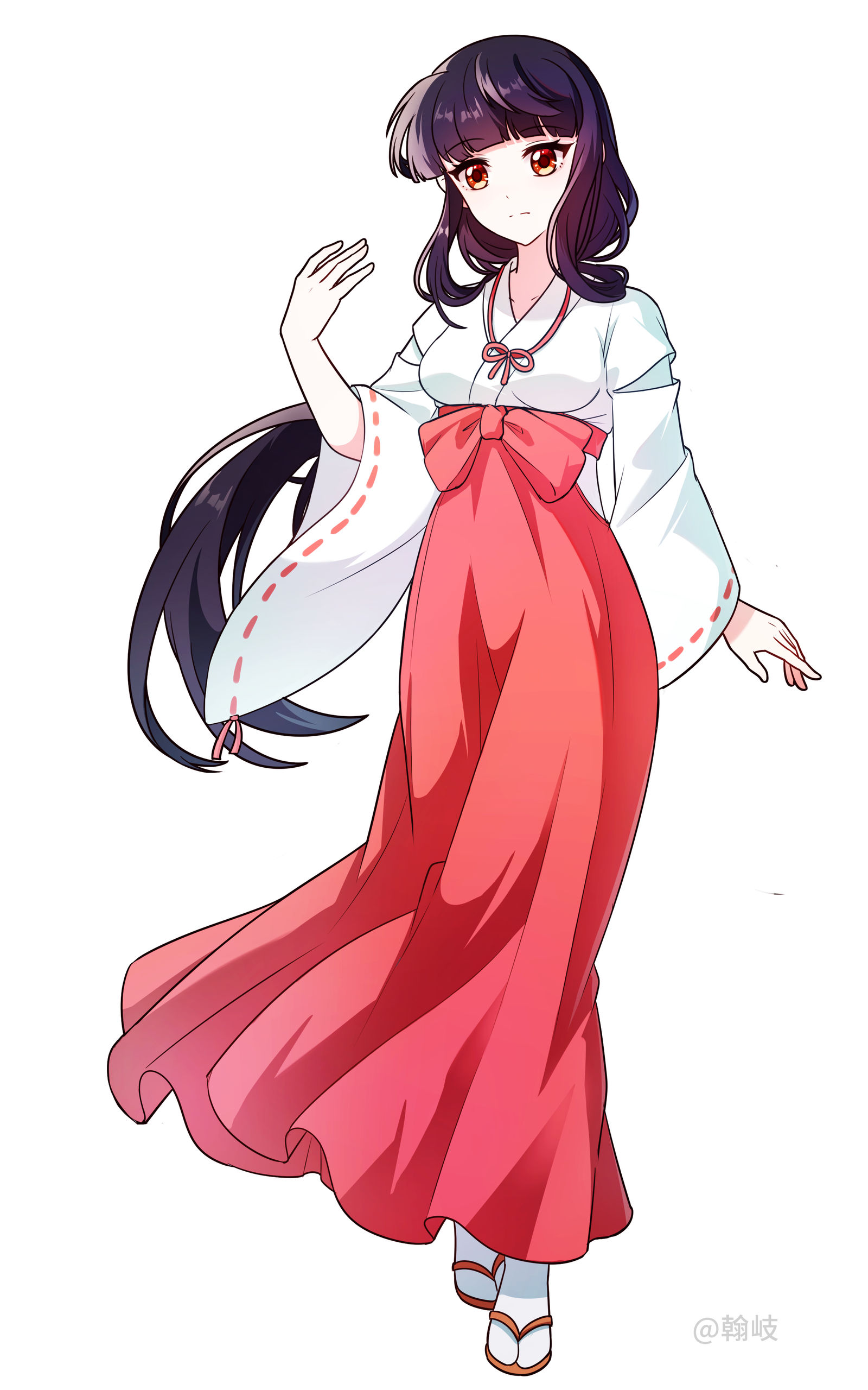 画了桔梗-犬夜叉桔梗