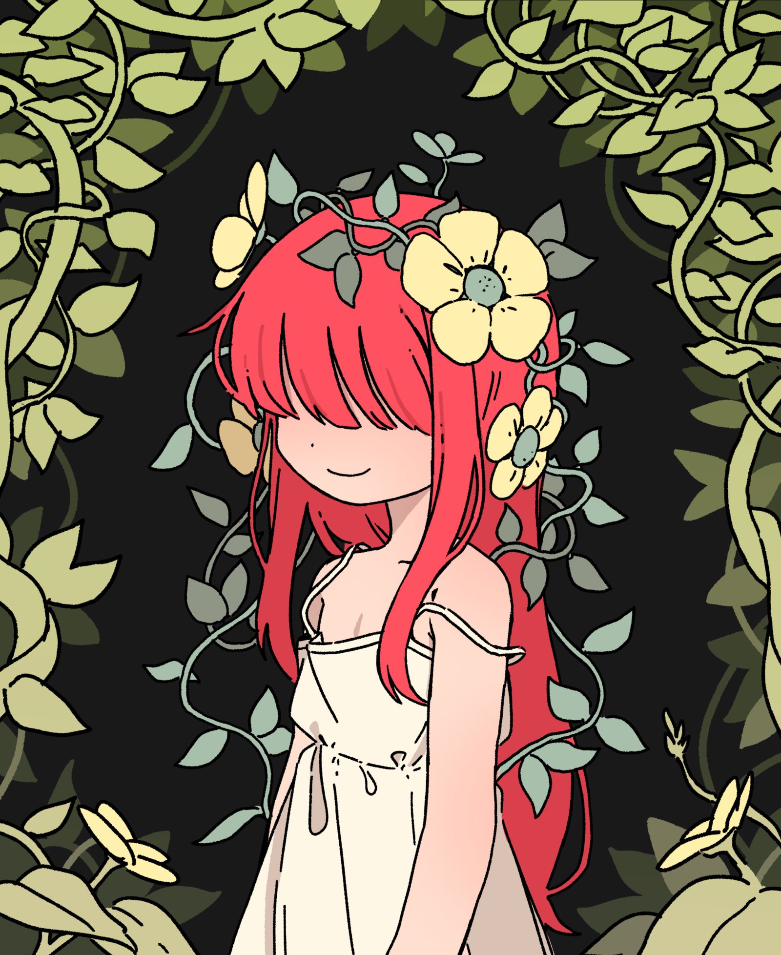 花插画图片壁纸