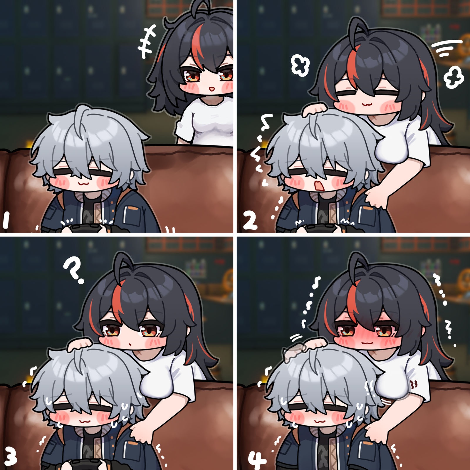 怎么不玩了？插画图片壁纸