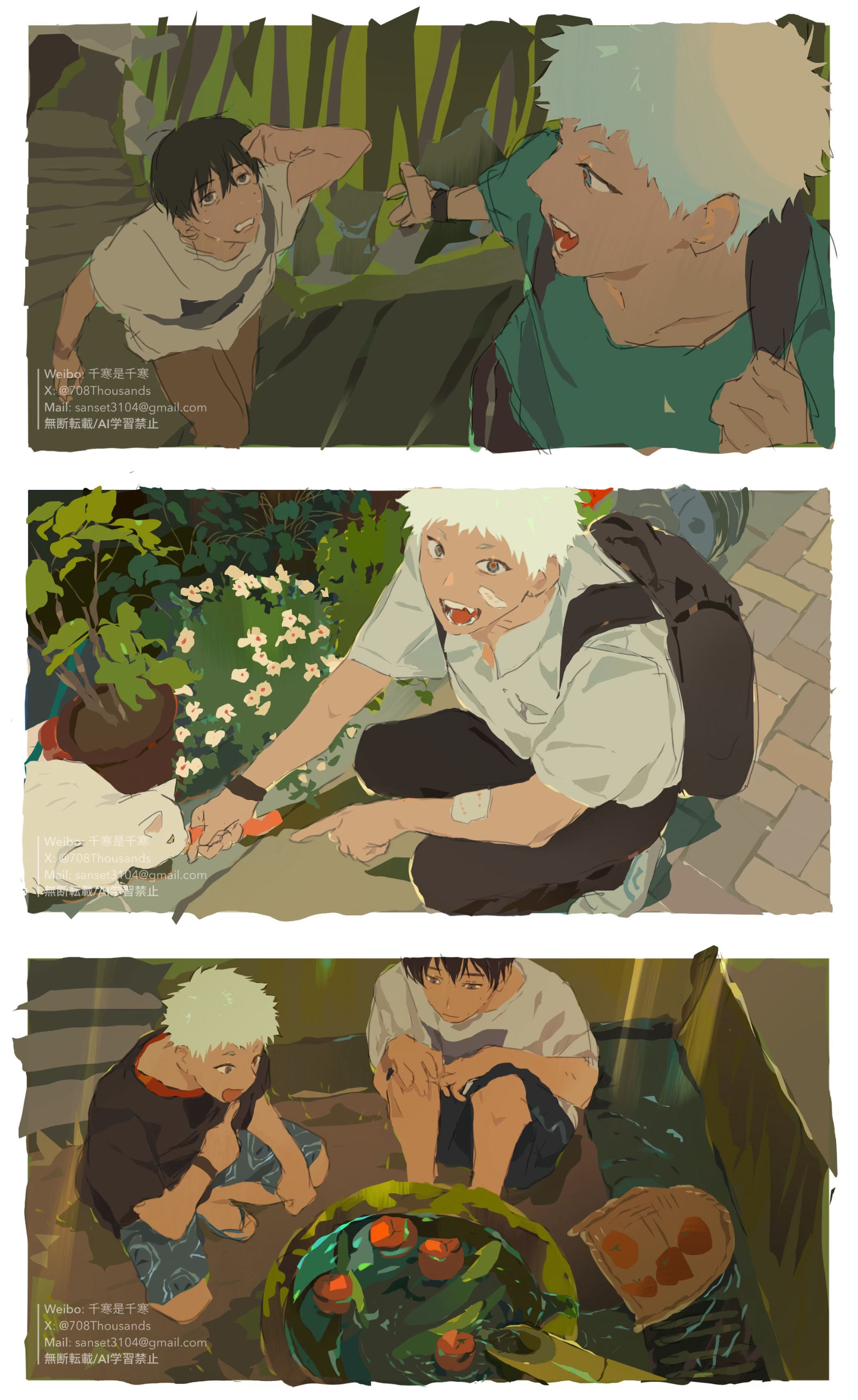 落書き插画图片壁纸