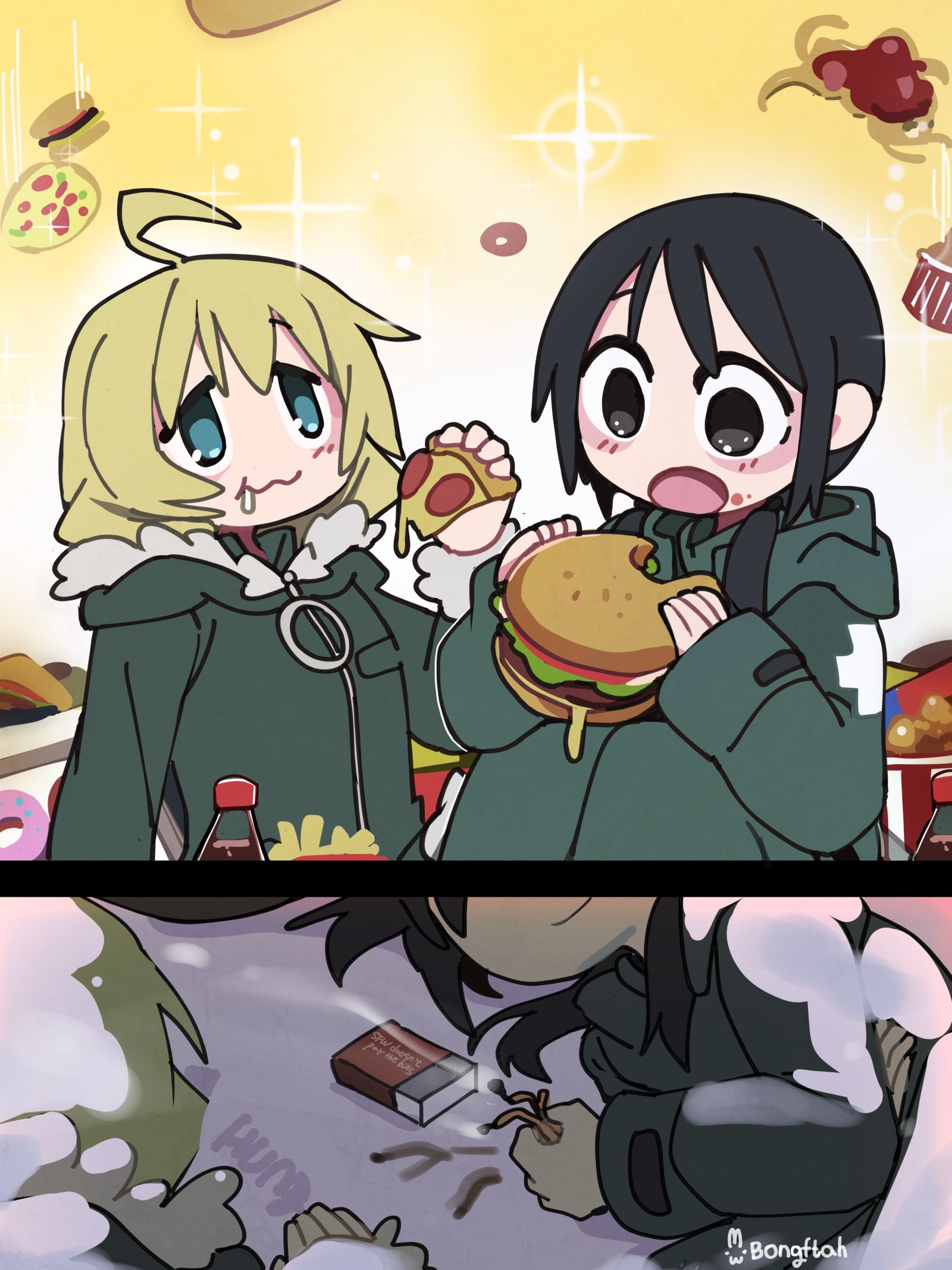 少女終末插画图片壁纸