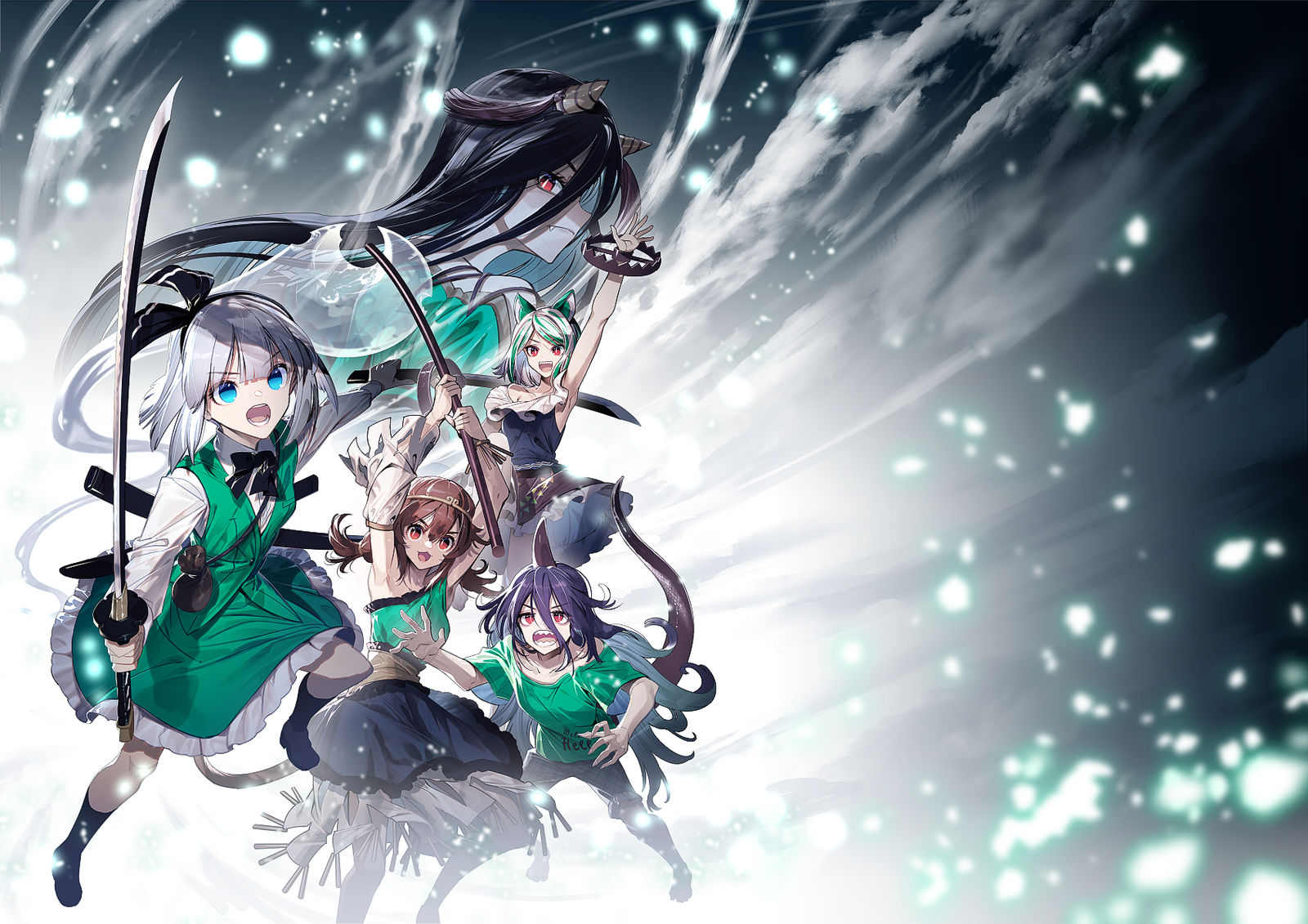 みょみょ太郎と愉快なお供たち（と鬼）头像同人高清图