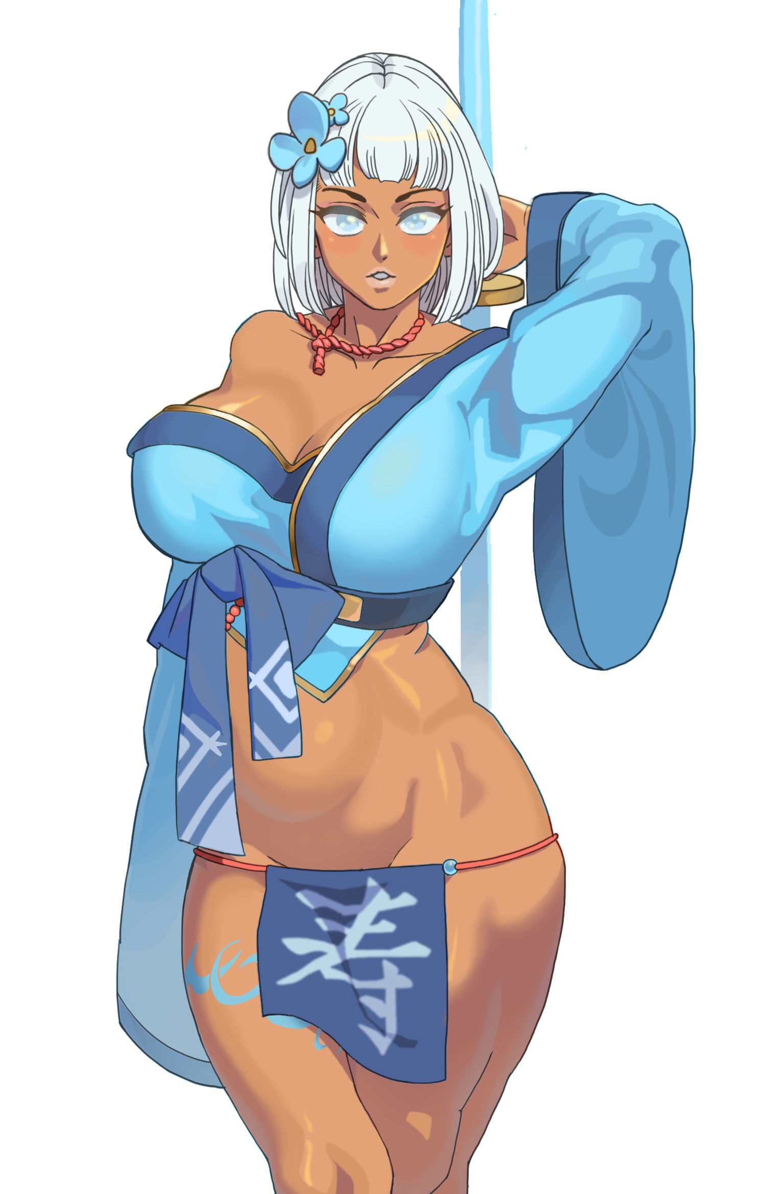 古风黑皮角色设计