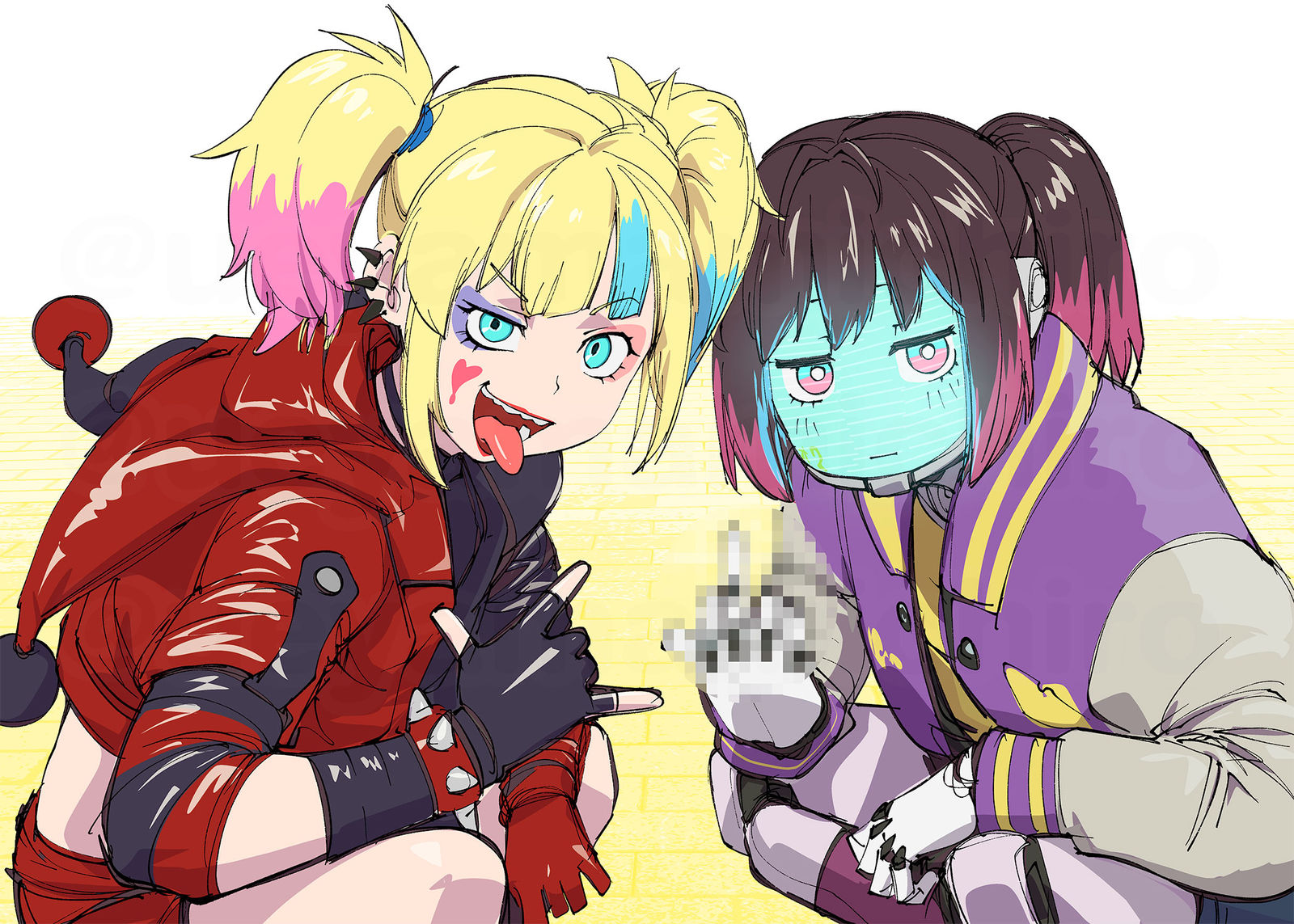 銀河異世界スーサイドサブウェイ插画图片壁纸