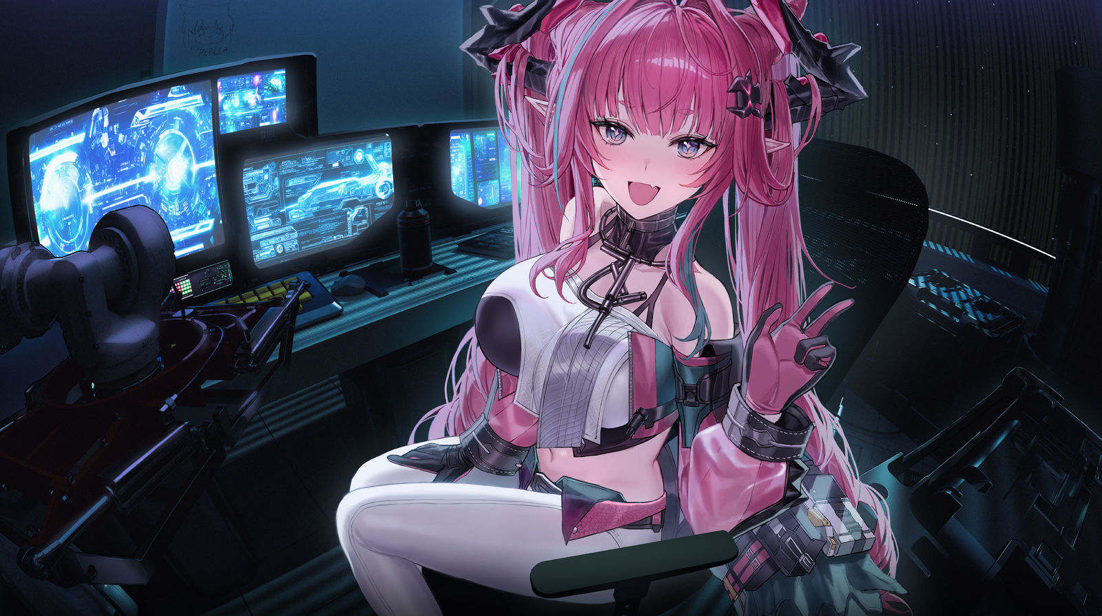 Yvonne插画图片壁纸