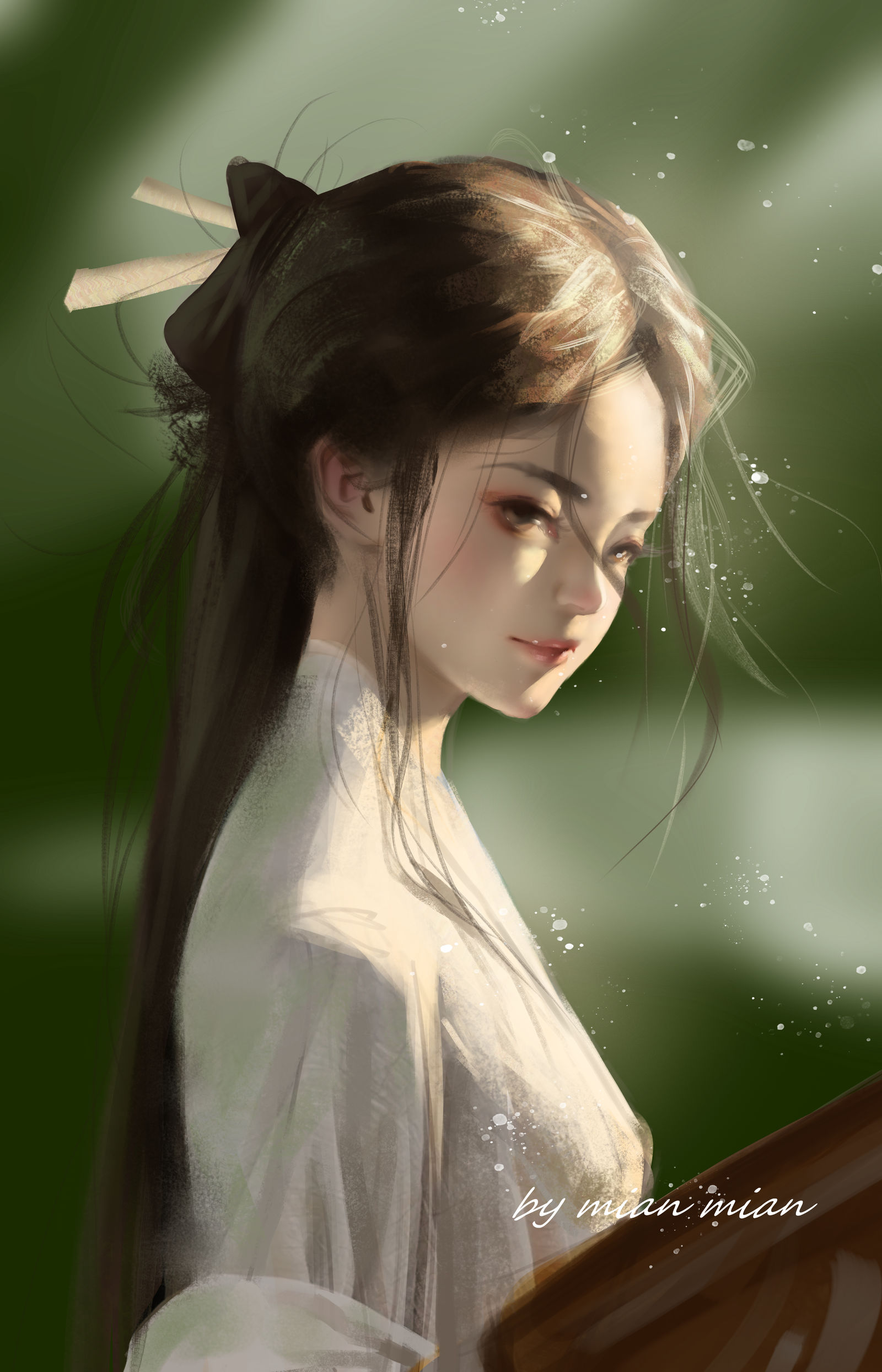 古风少女-古风厚涂