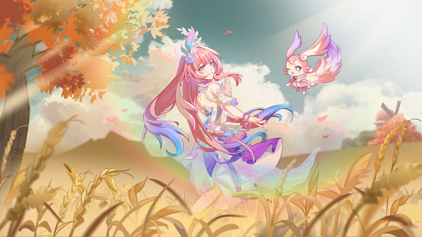 这一定是一个不同以往的浪漫故事……❤插画图片壁纸