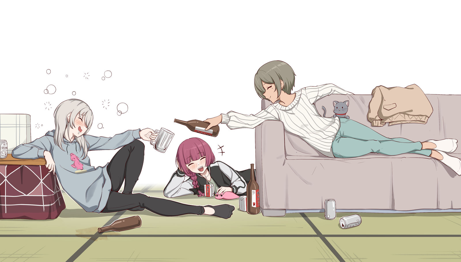 发现了爱喝酒的同好