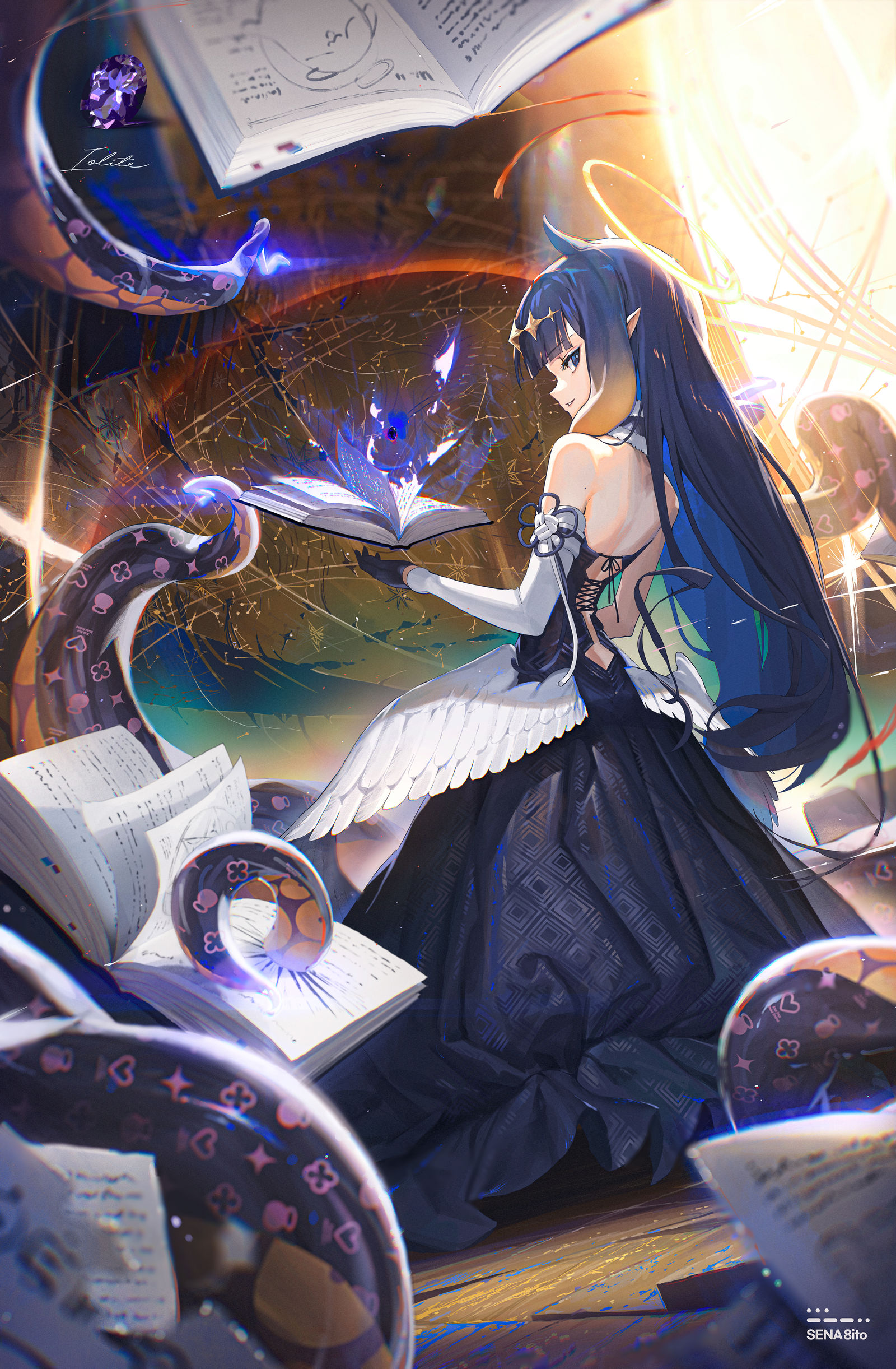 ✦ holoGEMS 16. Ninomae Ina'nis /