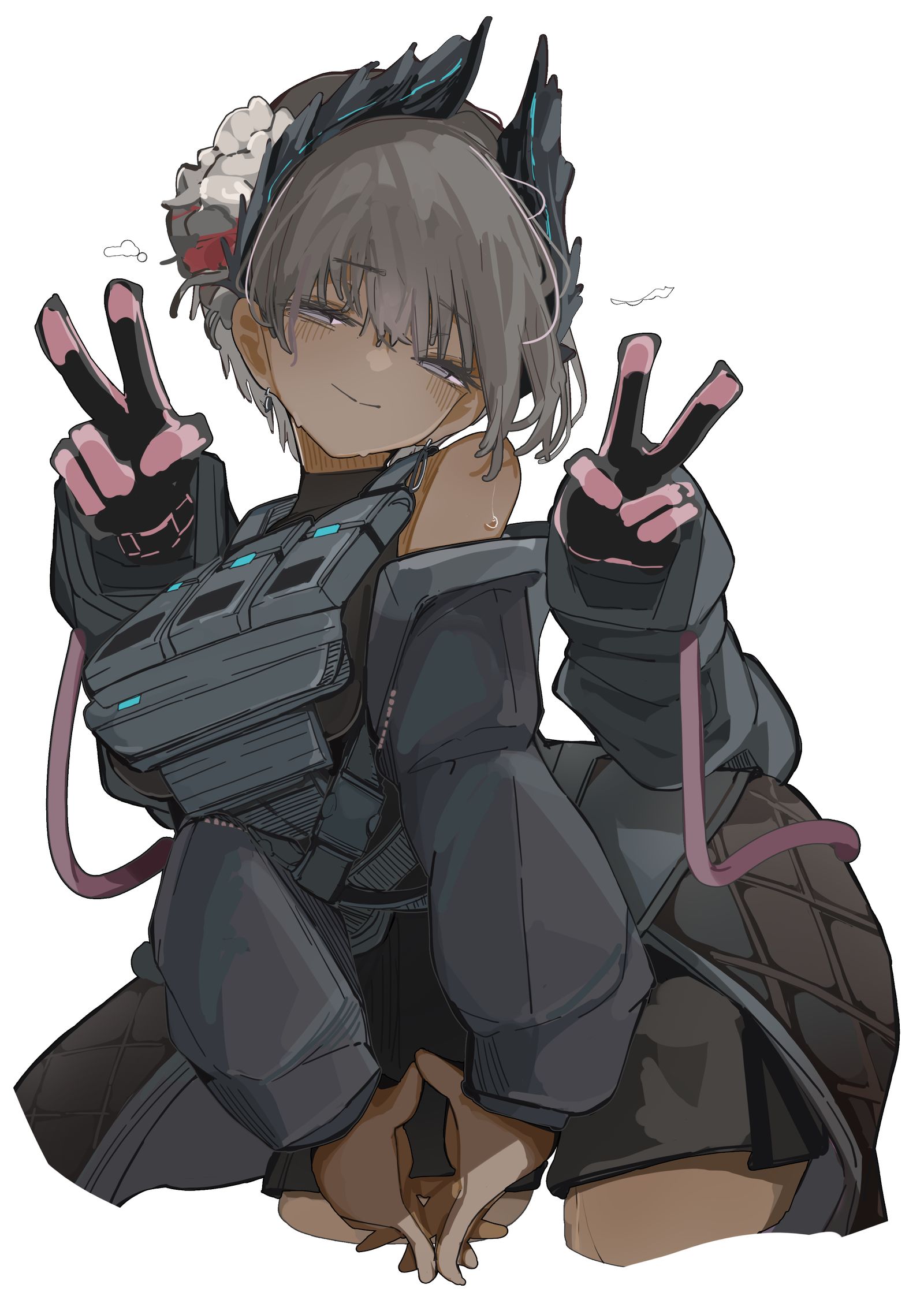 Raidian-明日方舟胜利手势