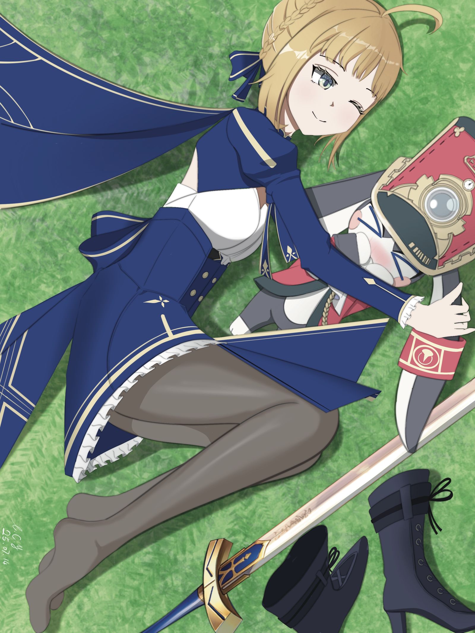 saber&星穹头像同人高清图