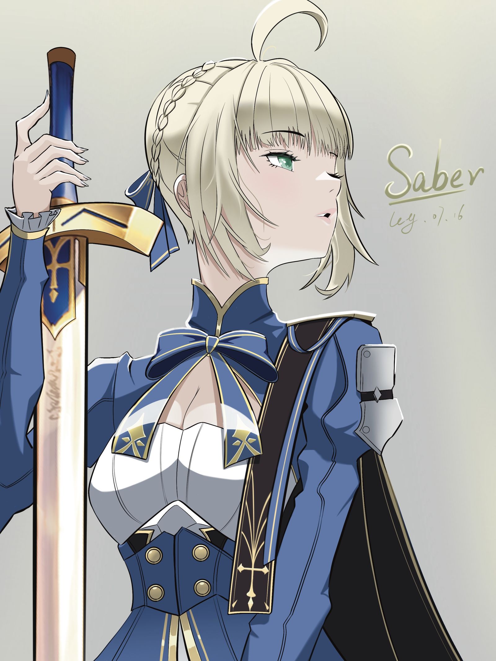 saber头像同人高清图