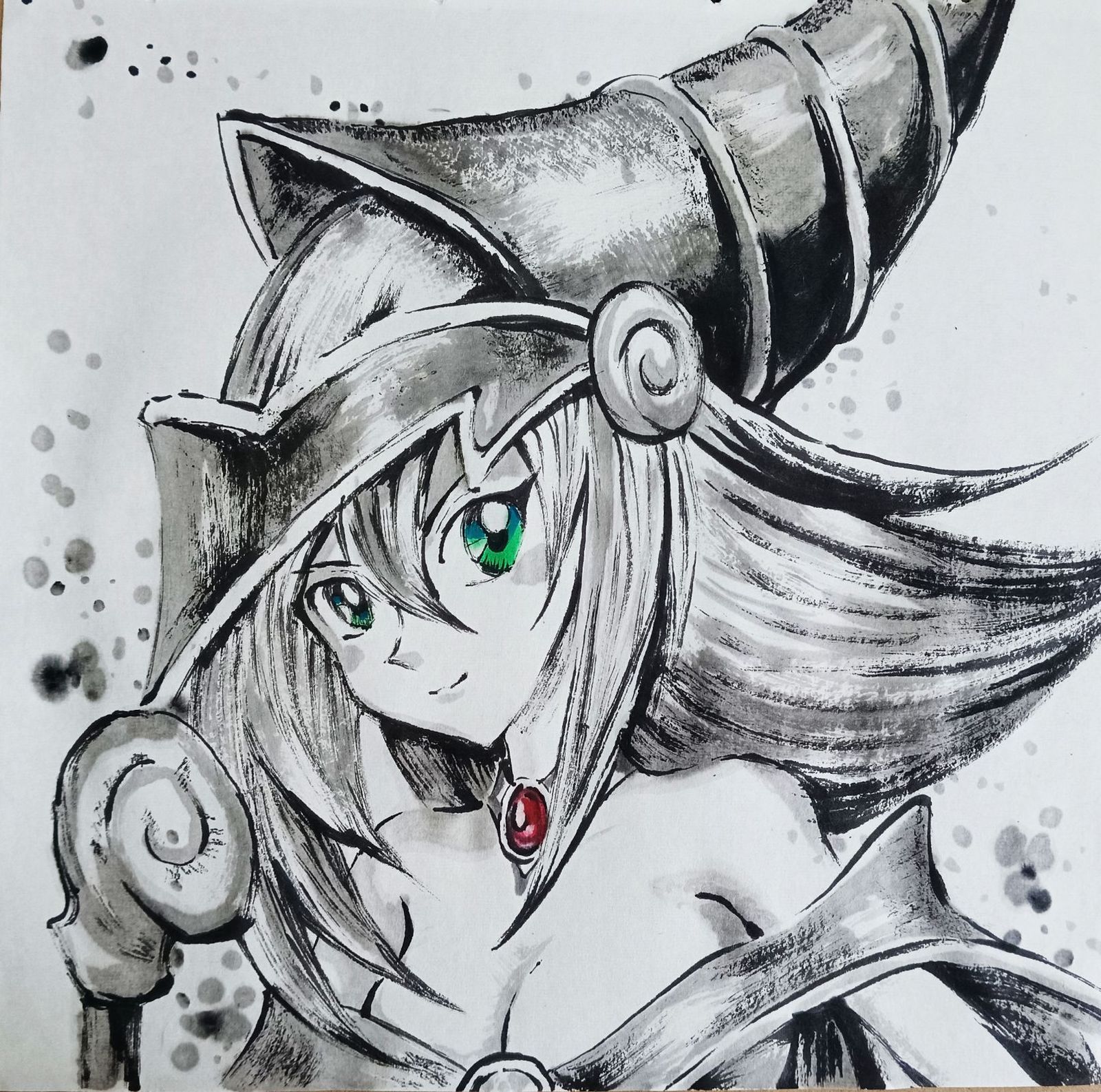 黑魔导女孩头像同人高清图