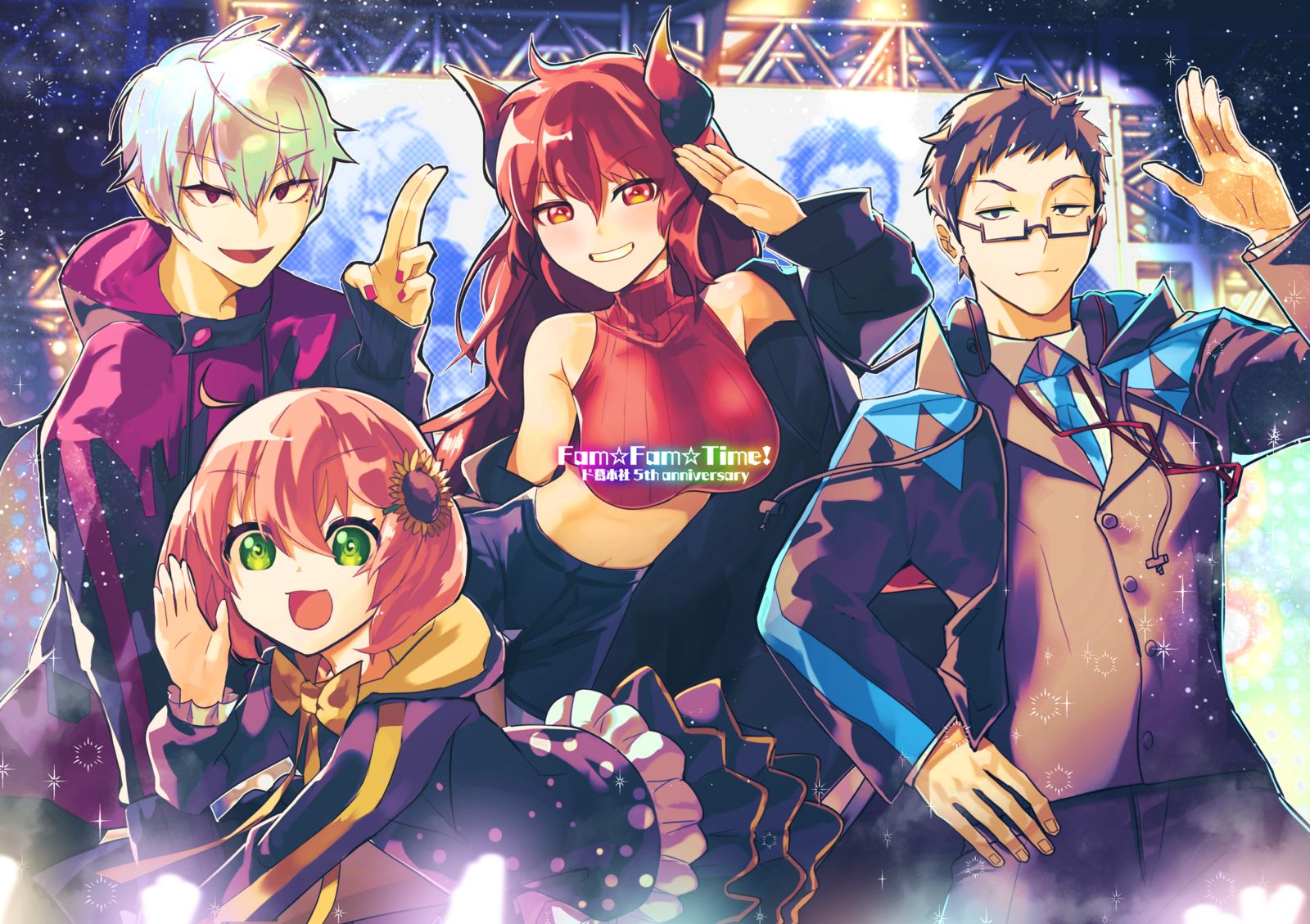 ド葛本社5周年-葛叶本间向日葵