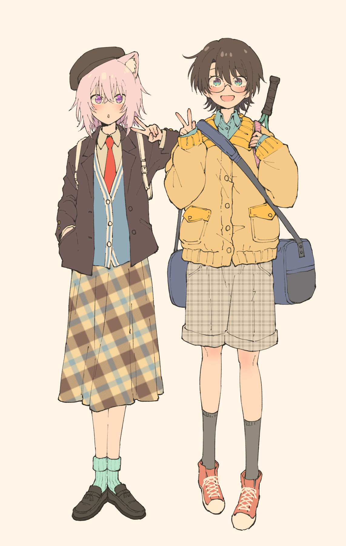 3まい插画图片壁纸