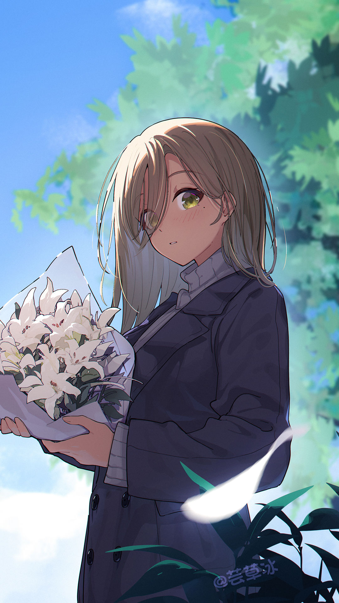 长发Rupa 插画图片壁纸