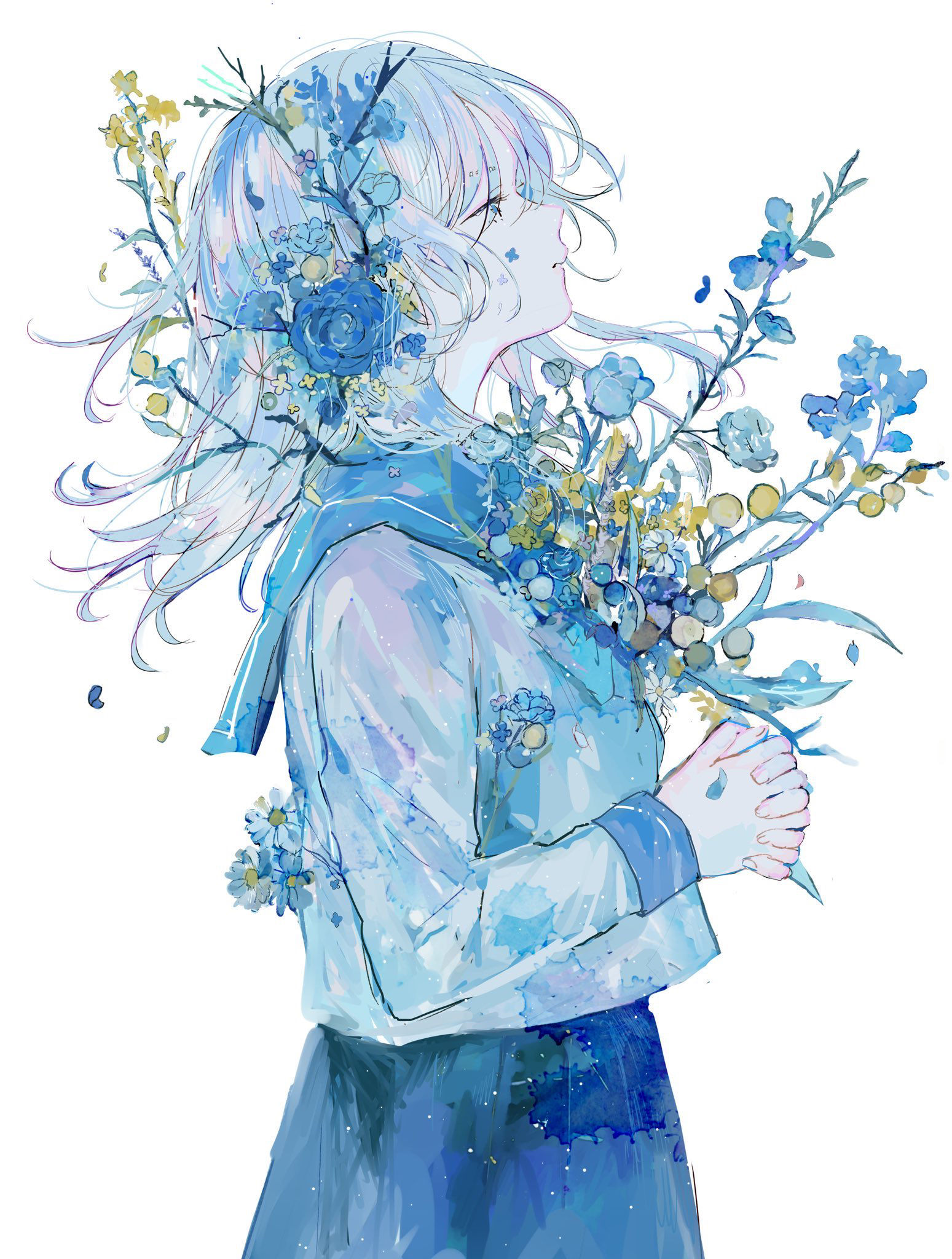 祝福插画图片壁纸