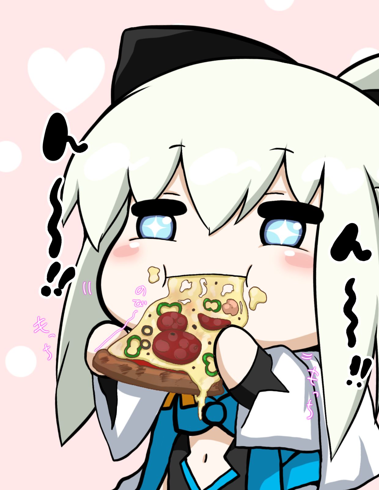 ピザとモルモル头像同人高清图