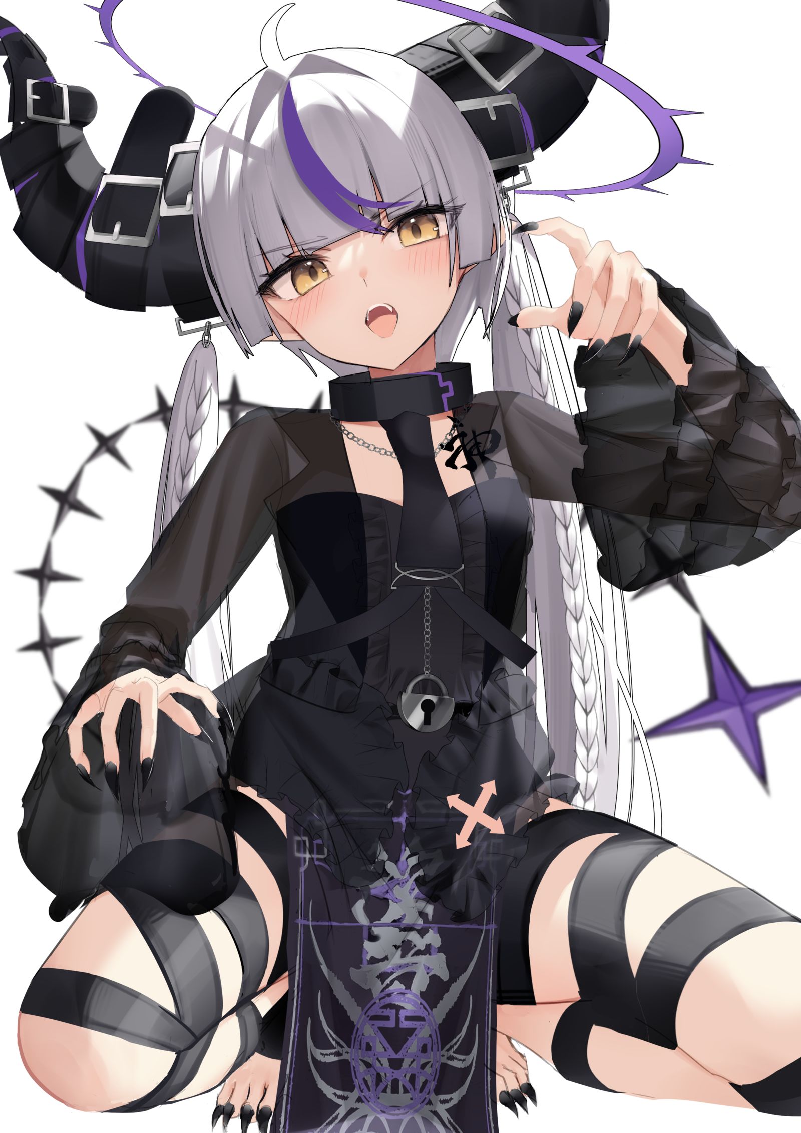 新衣装ラプ插画图片壁纸