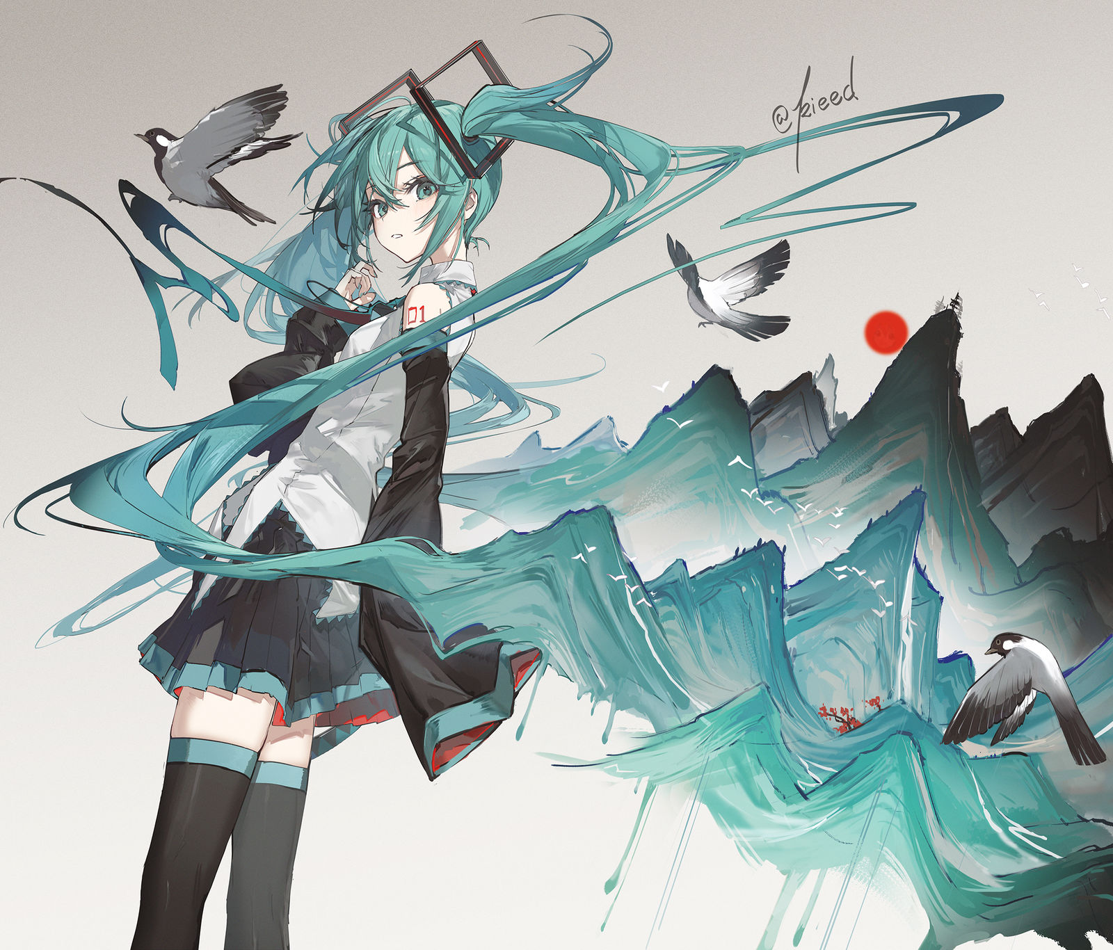 山水miku-初音未来VOCALOID