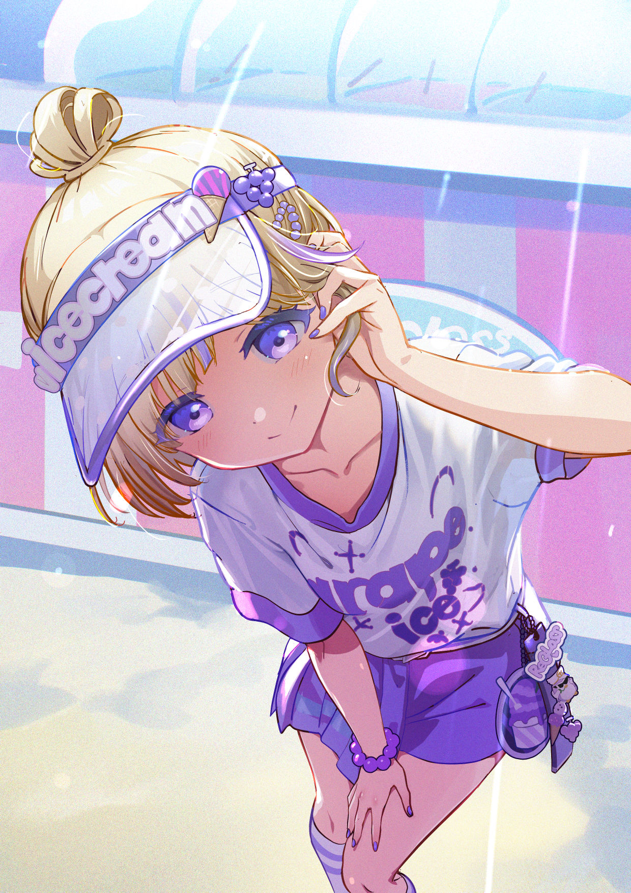 アイス屋ばんちょー插画图片壁纸