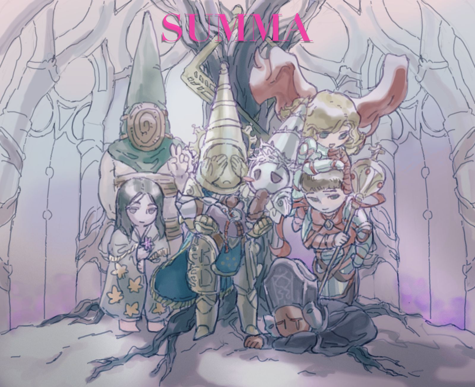 blasphemia插画图片壁纸