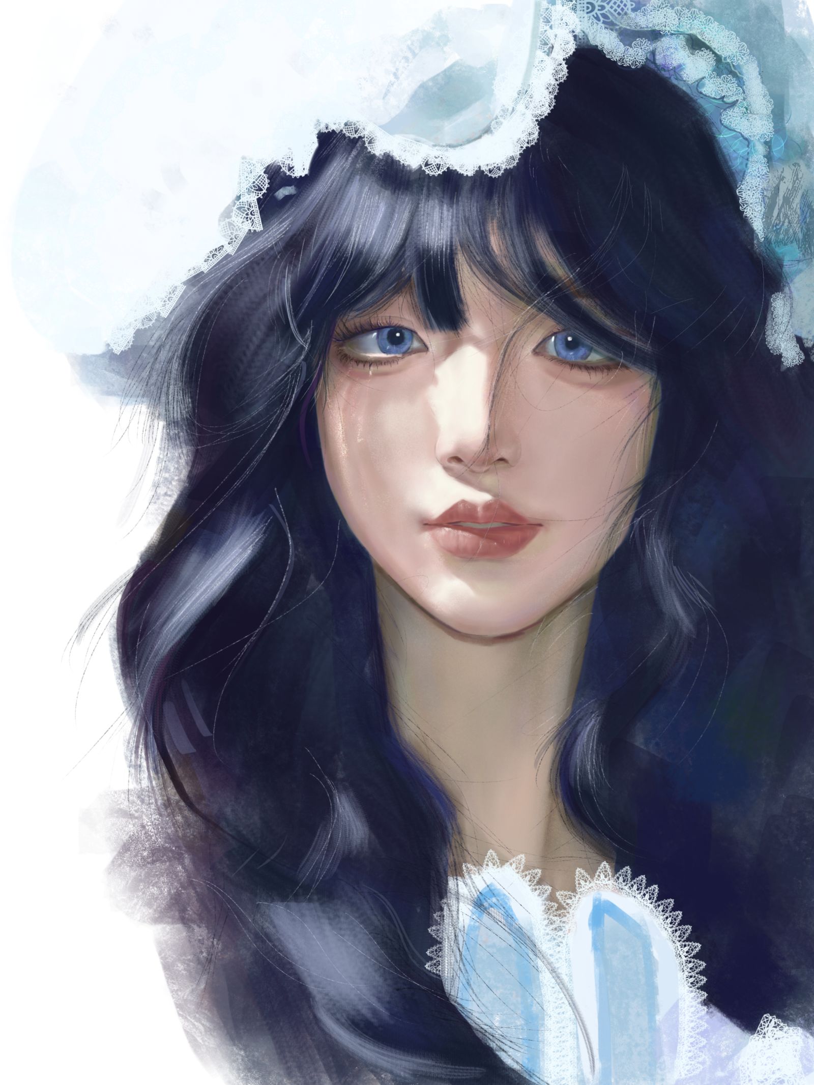 冷白皮头像同人高清图