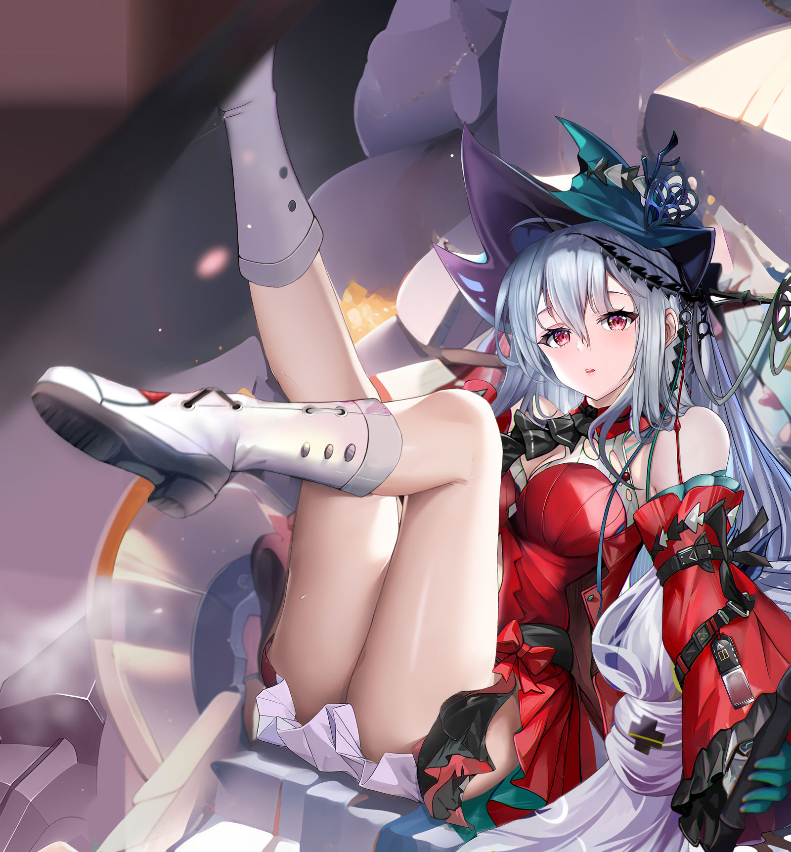 斯卡蒂头像同人高清图