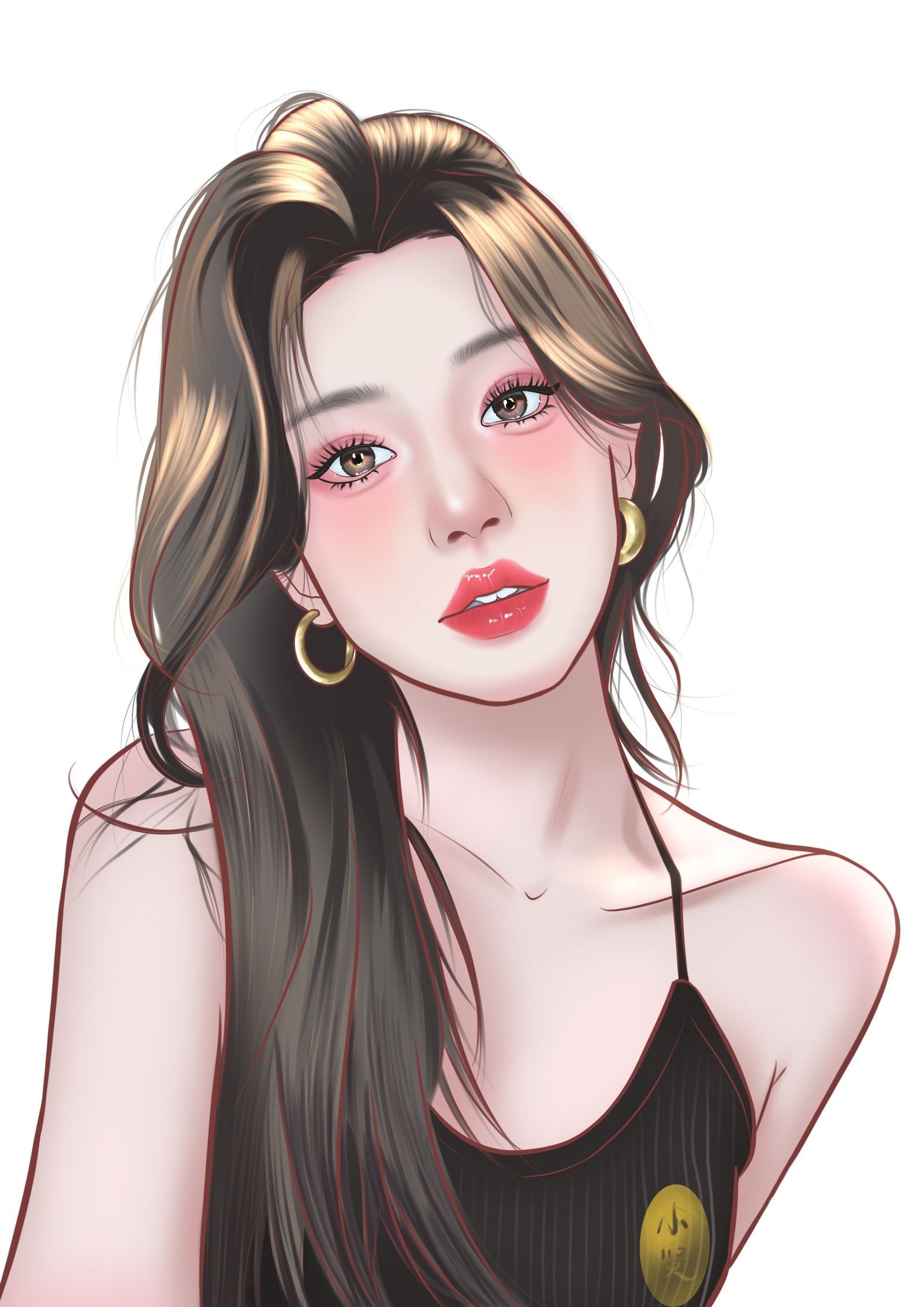 美女姐姐头像同人高清图