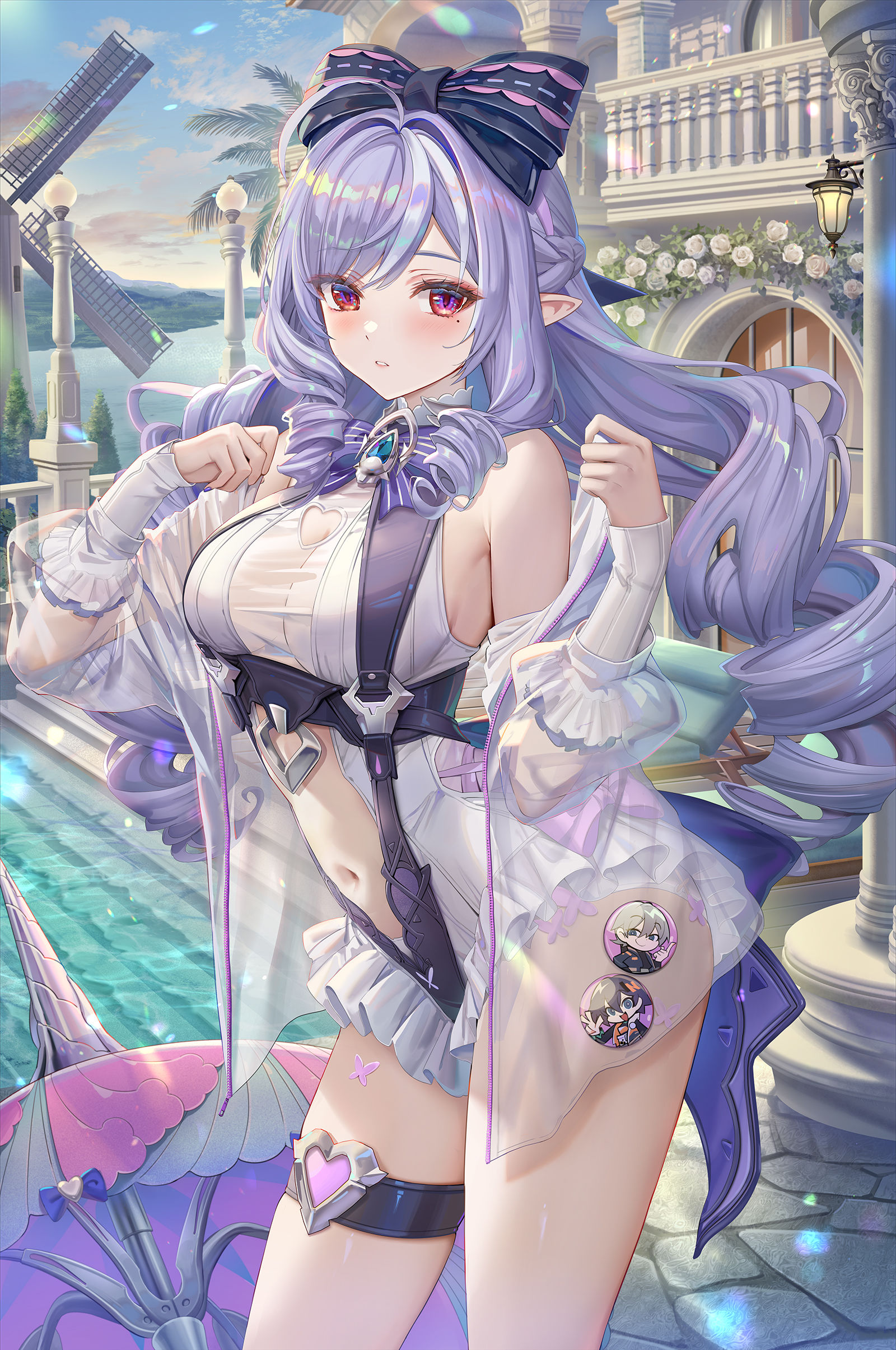 プールサイドの鼓動