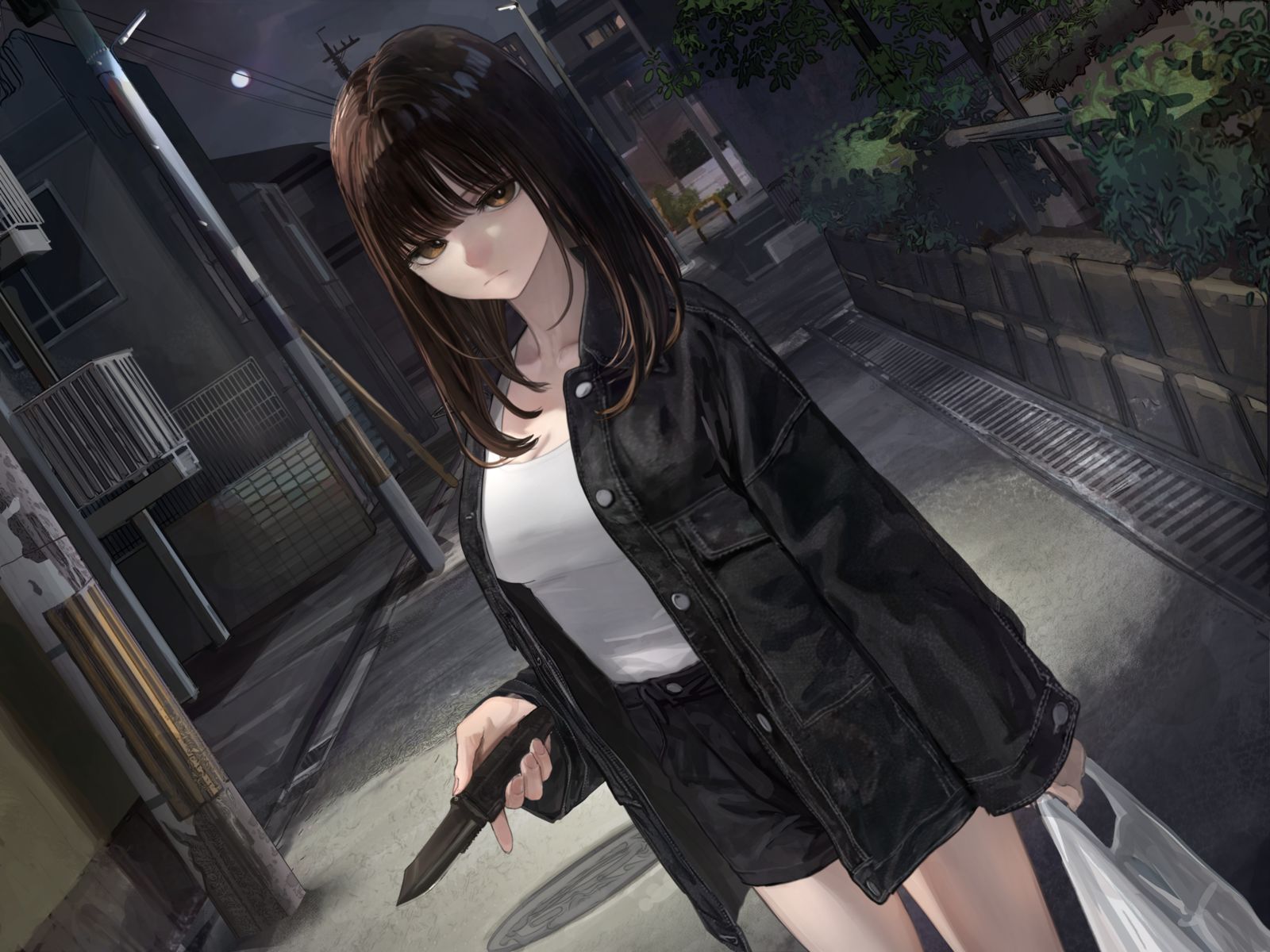 夜道头像同人高清图