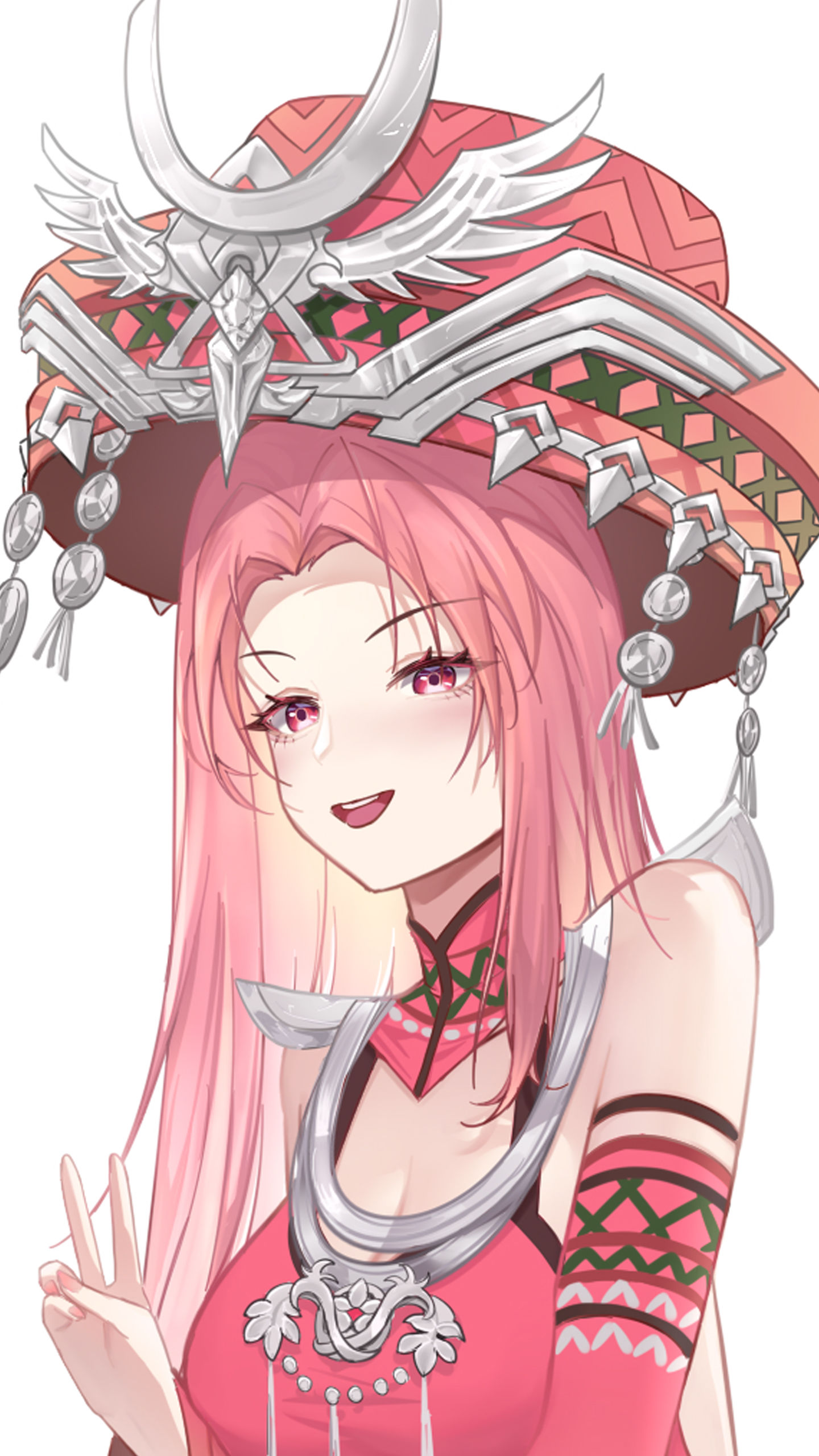 她的银饰里，封印着一个古老的秘密头像同人高清图