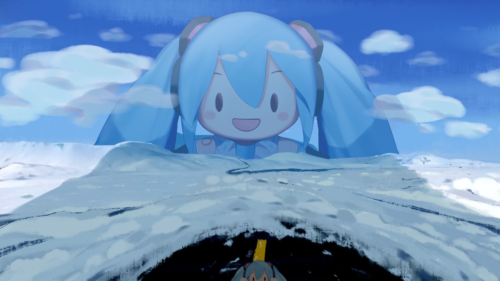 雪山出现了巨大fufu怎么办头像同人高清图