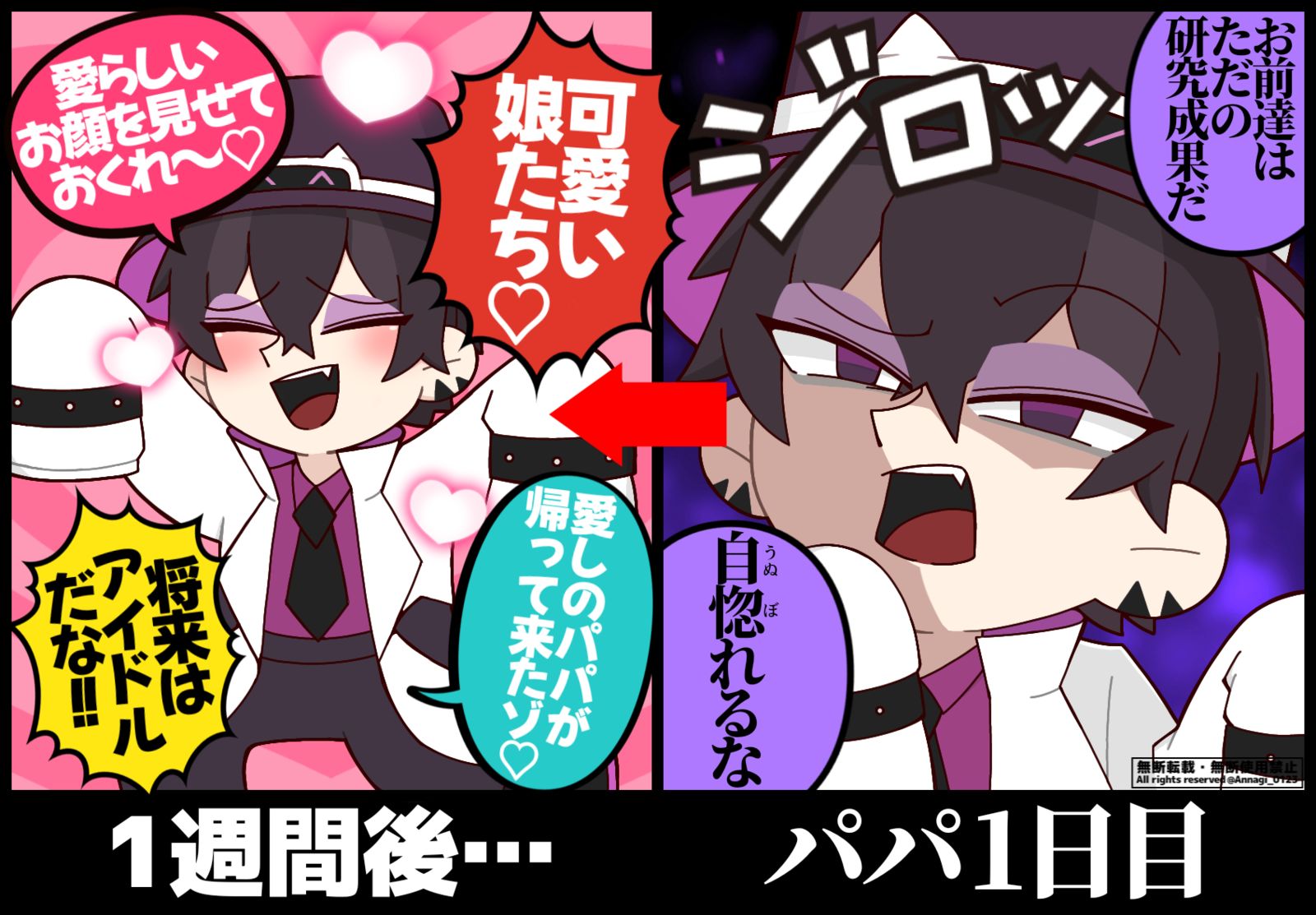 それまでの態度が嘘みたいにデレデレになって欲しい