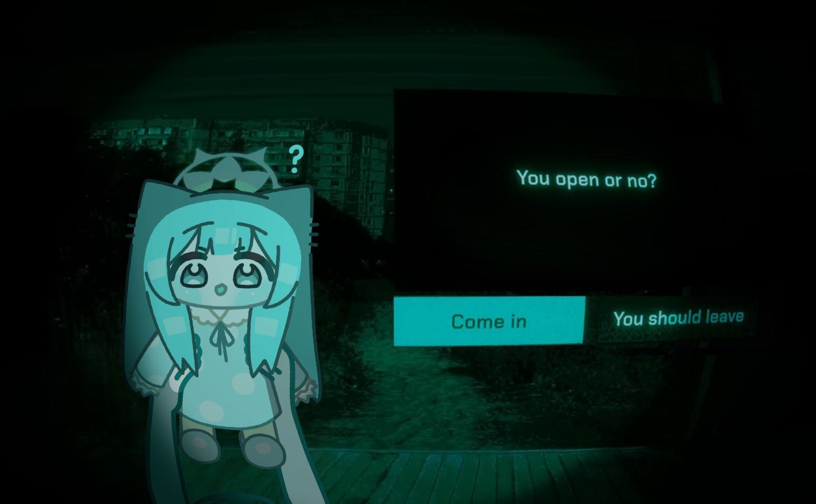 noImnotahuman插画图片壁纸