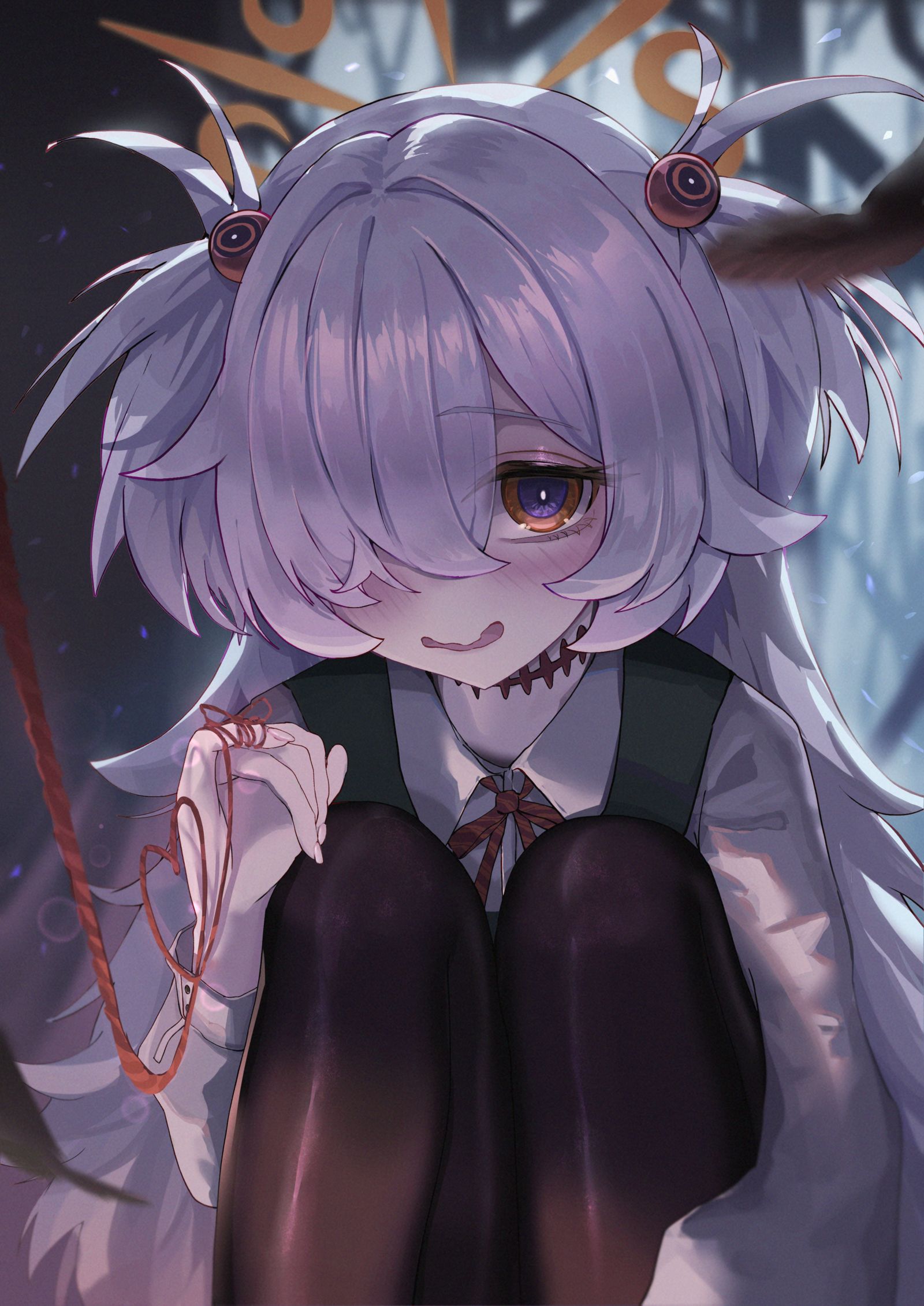 イヒヒ...♡插画图片壁纸